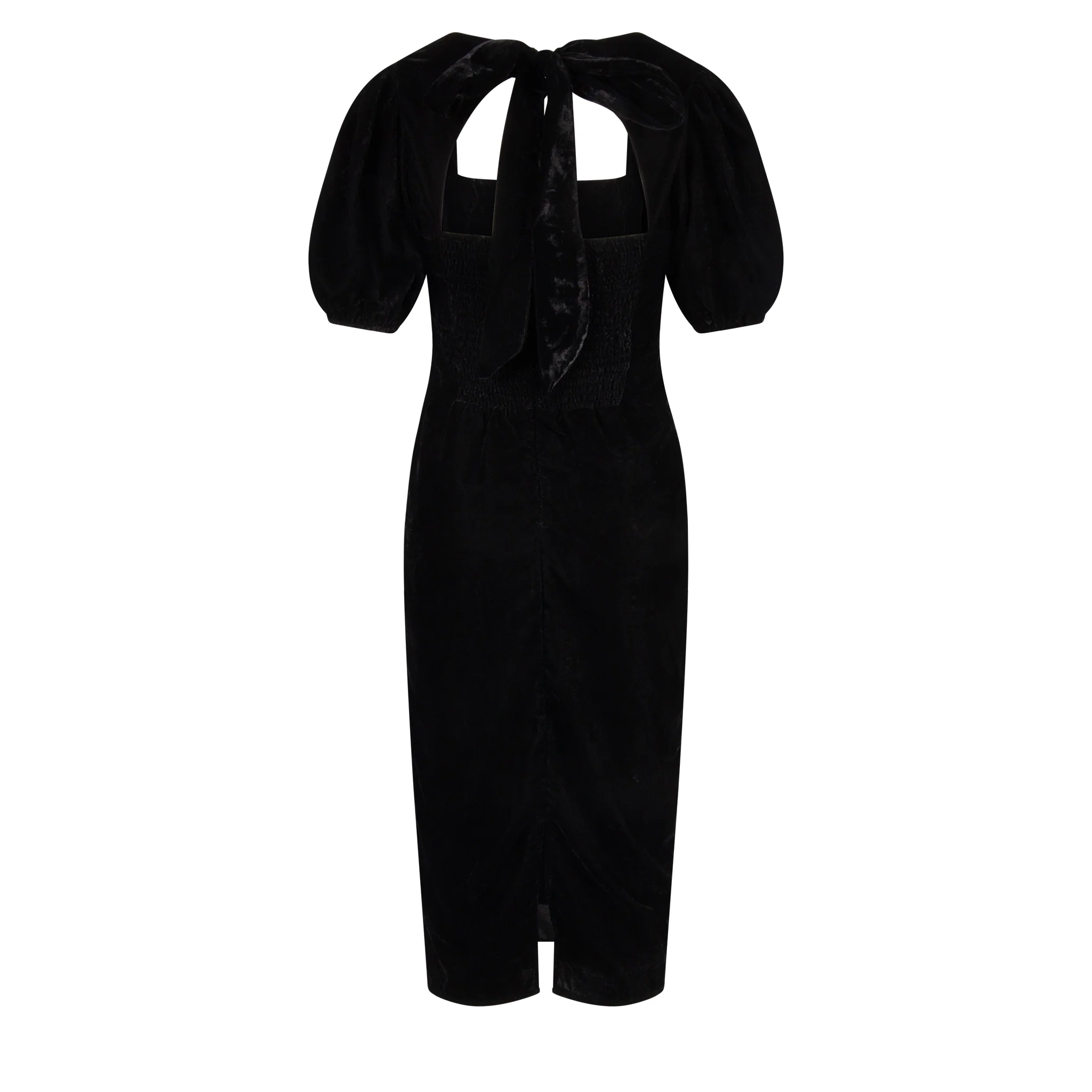 Womens Hope & Ivy Black Alba Fitted Dress - Image 4