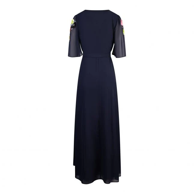 Womens Navy The Farrah Maxi Dress - Image 4