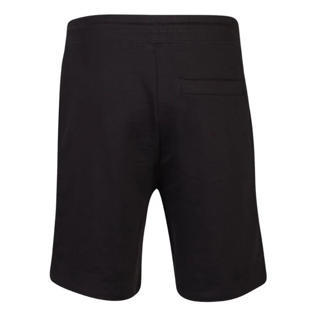 Mens HUGO Black Diz 222 Patch Sweat Shorts - Image 3