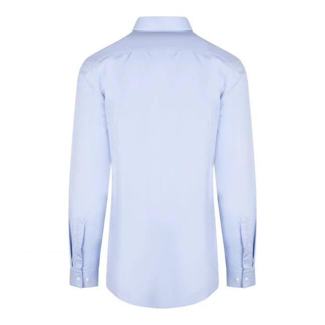 Mens Light Blue Erriko Extra Slim L/s Shirt - Image 2