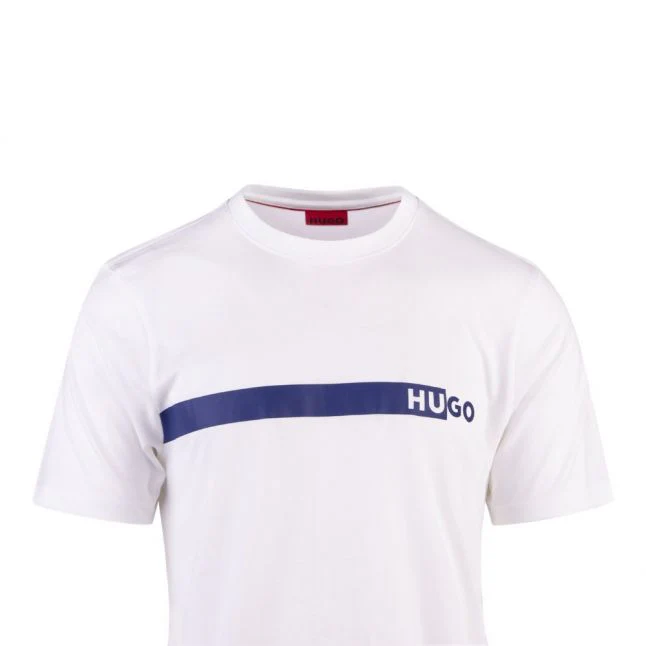 Mens White Dierro S/s T-Shirt - Image 2