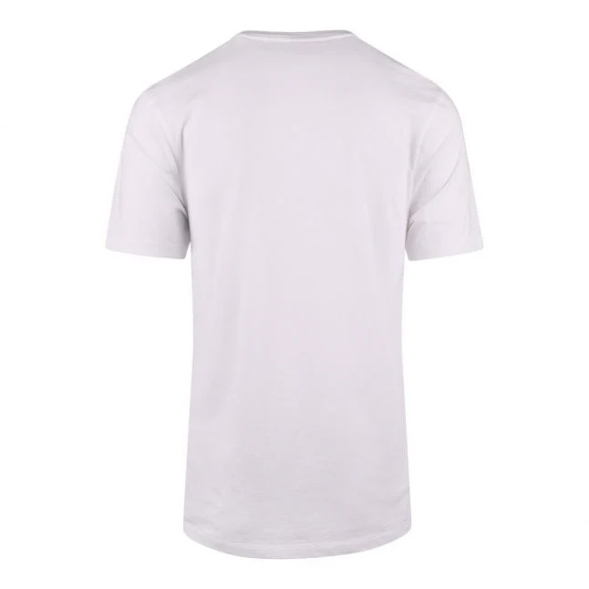 Mens White Dierro S/s T-Shirt - Image 3