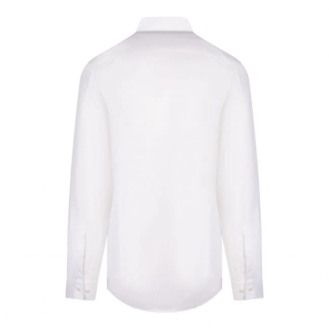 Mens White Erriko Extra Slim L/s Shirt - Image 2