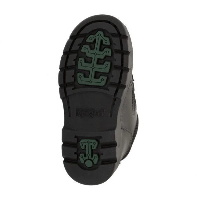 Infant Kickers Black Carter Hike Shoes (5-12) - Image 4