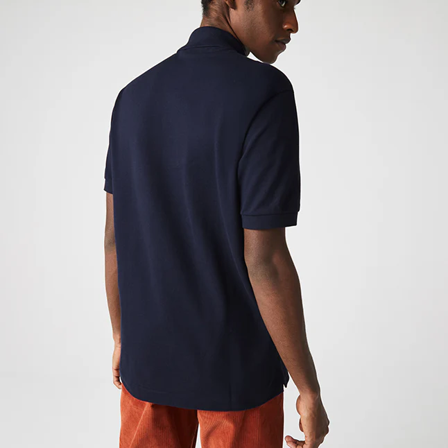 Mens Lacoste Navy Classic L.12.12 S/s Polo Shirt - Image 4