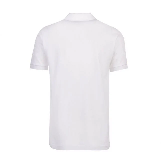 Mens Lacoste White Classic L.12.12 S/s Polo Shirt - Image 3