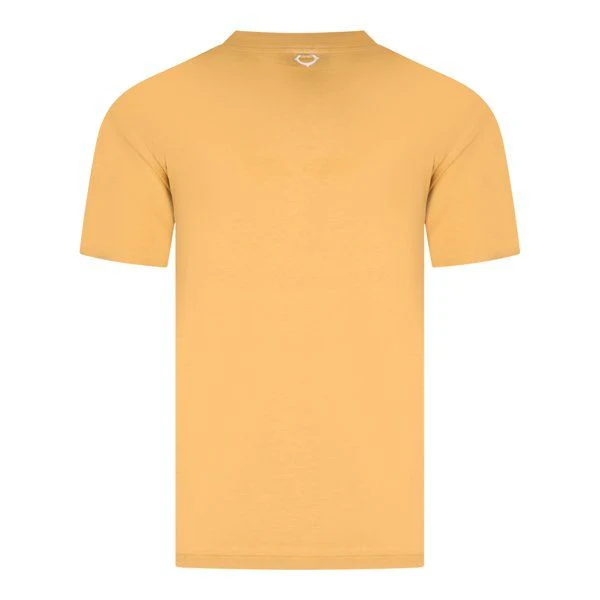 Mens MA.STRUM Desert Sand Block Print S/s T Shirt - Image 3