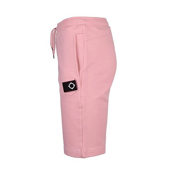 Mens MA.STRUM Mud Pink Core Sweat Shorts - Image 2