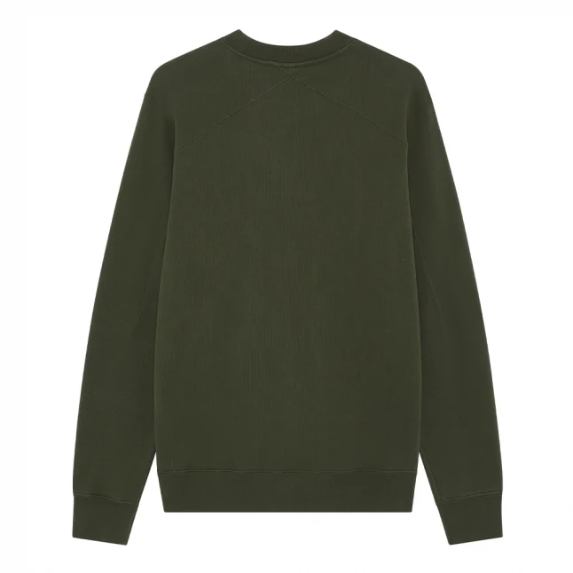 Mens Oil Slick Embossed Logo Sweat Top - Image 2