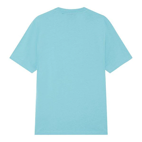Mens MA.STRUM Sea Blue Chest Print S/s T Shirt - Image 3
