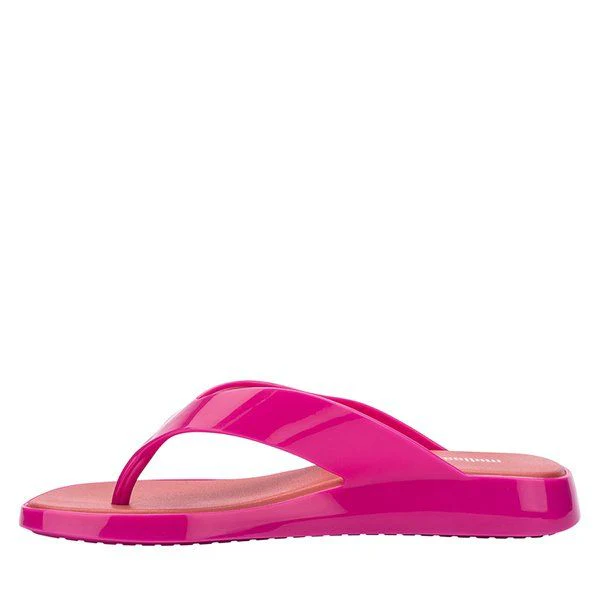 Womens Hot Pink Brave Flip Flops - Image 5
