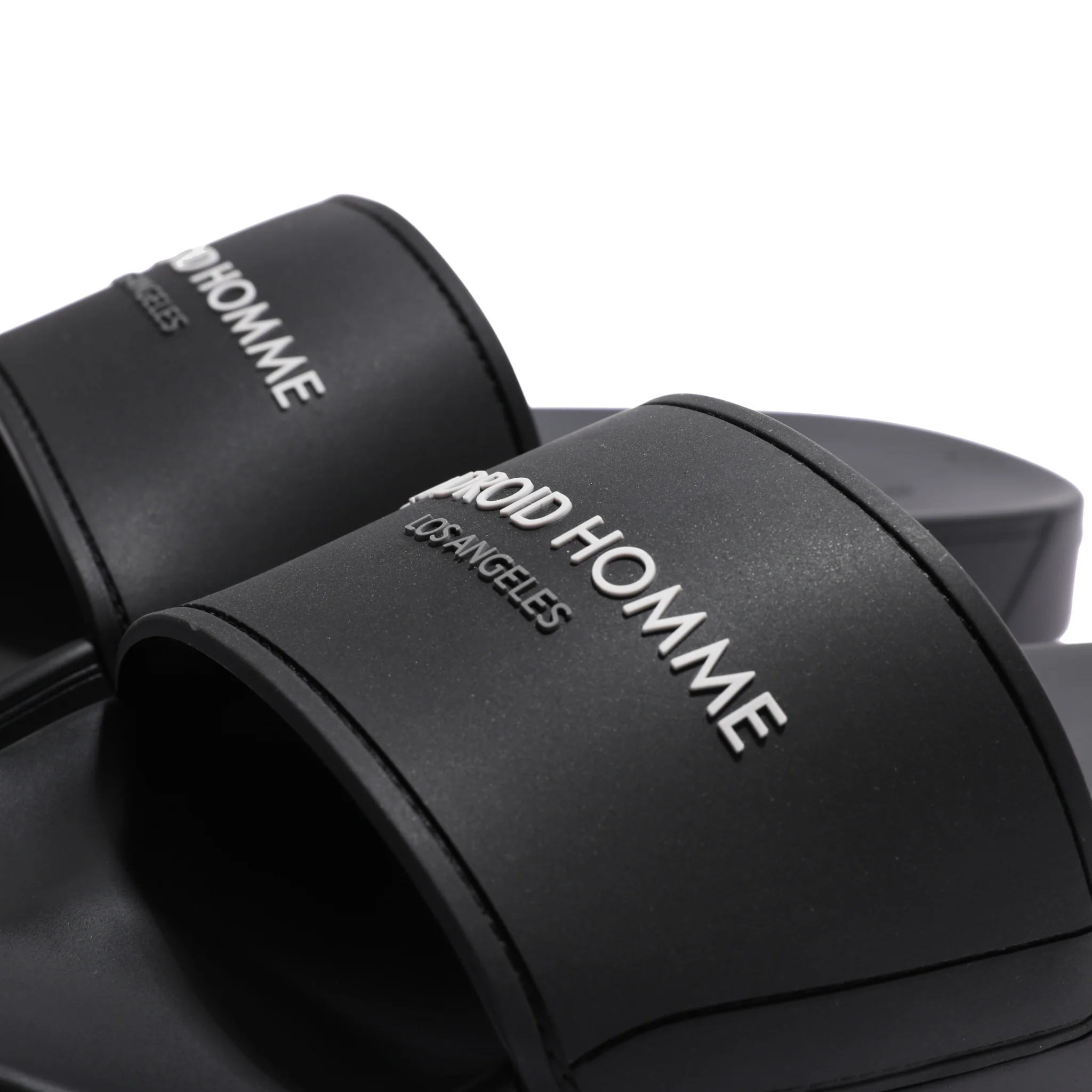 Mens Android Homme Black Laguna Beach Slides - Image 4