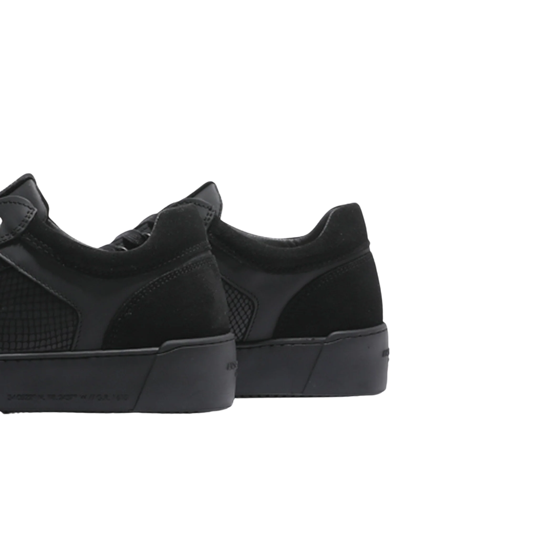 Mens Android Homme Black Venice Rubberised Stealth Cobra Trainers - Image 9