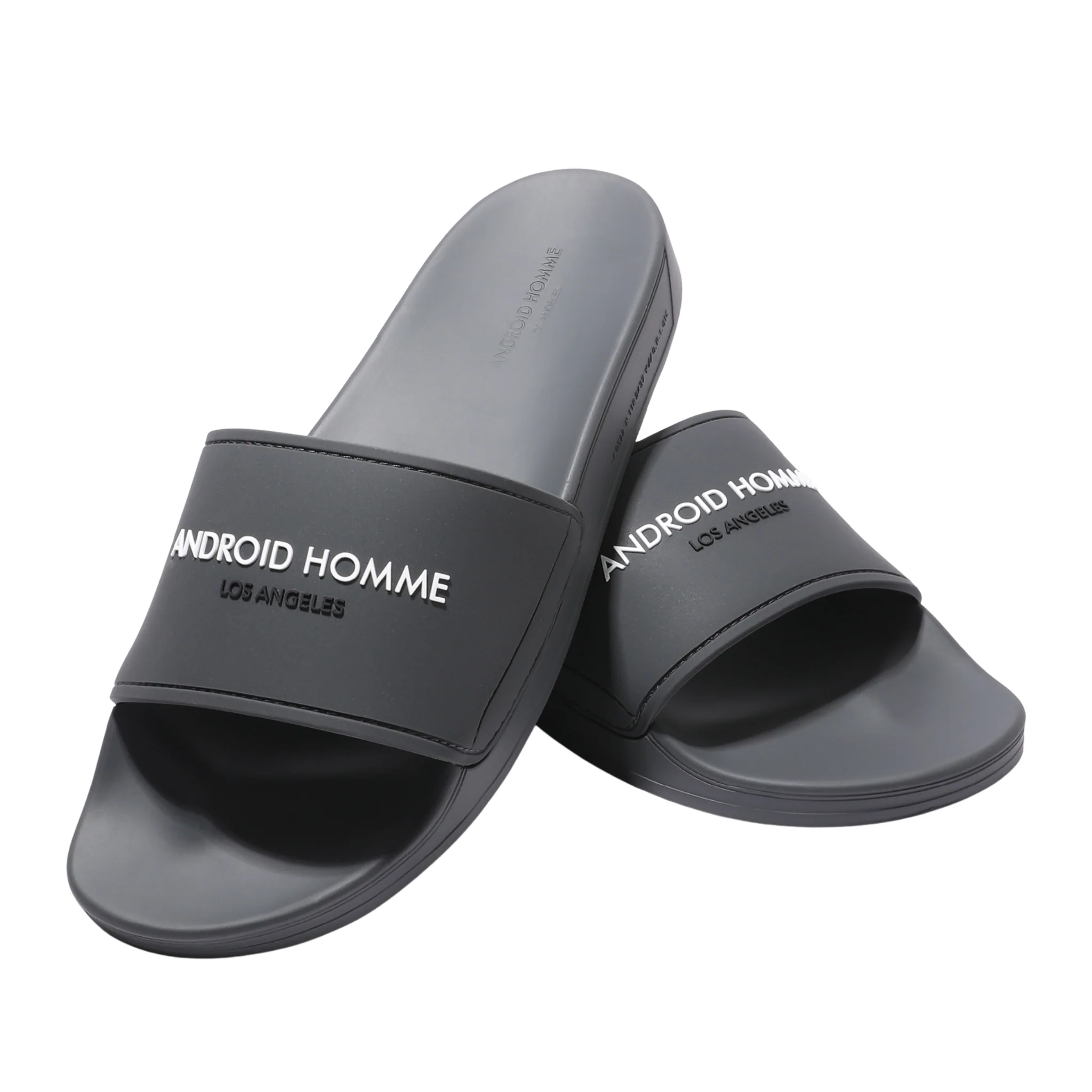 Mens Android Homme Dark Grey Laguna Beach Slides - Image 5