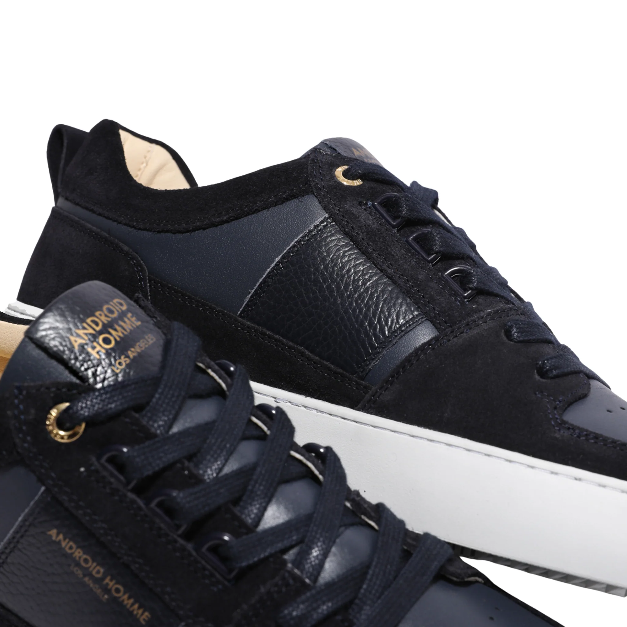 Mens Android Homme Ink/Navy/Blue Point Dume Trainers - Image 4