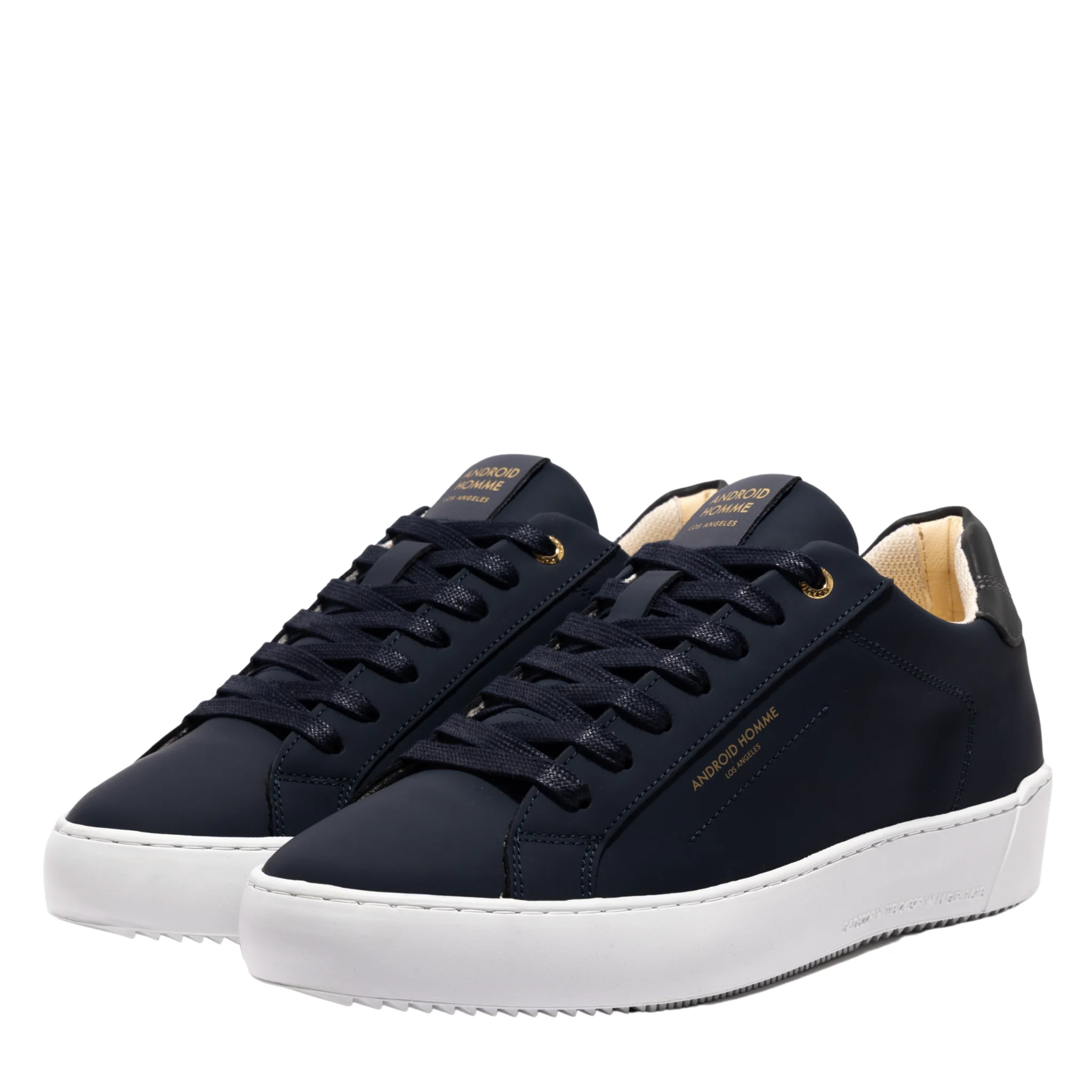Mens Android Homme Navy Gomma Zuma Trainers - Image 2