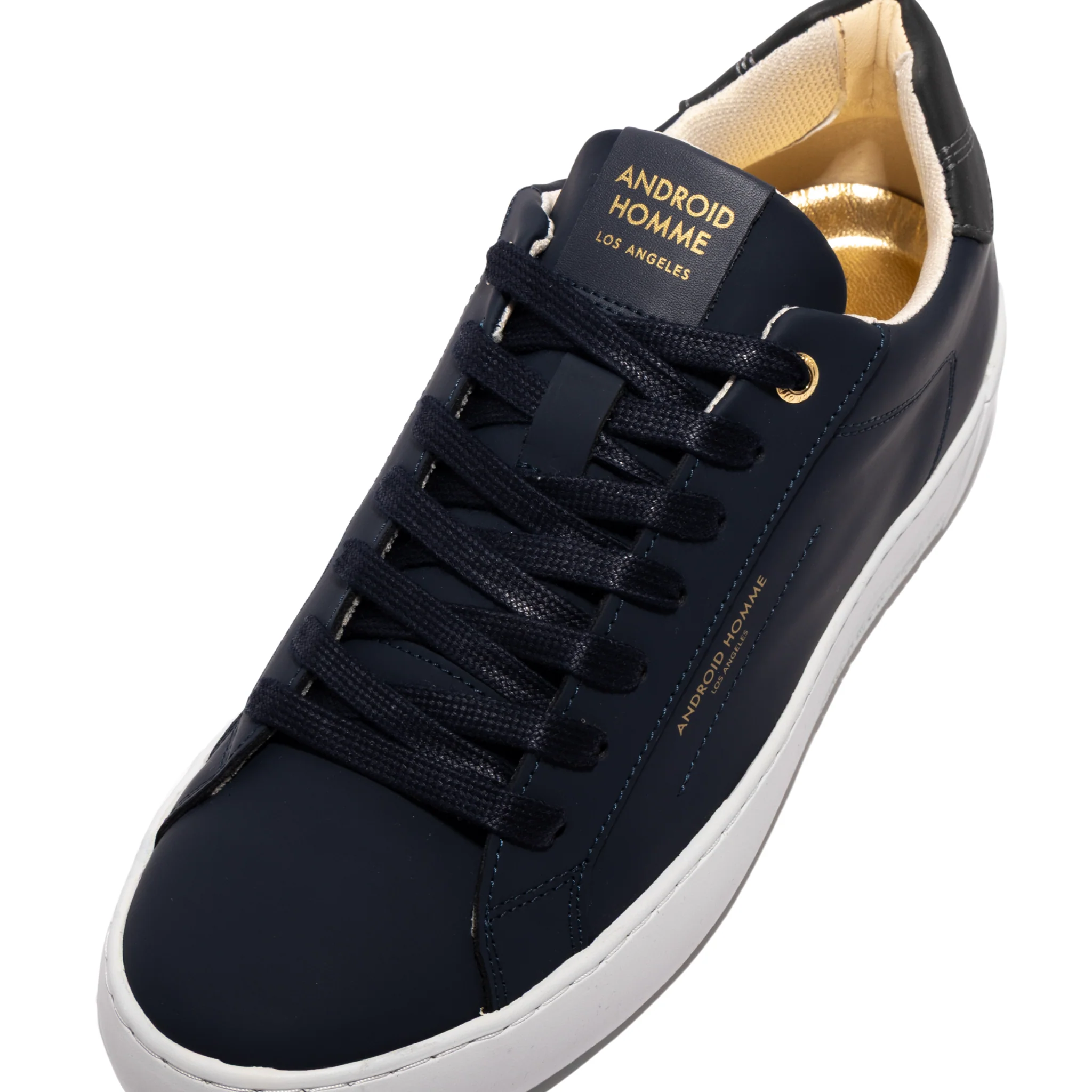 Mens Android Homme Navy Gomma Zuma Trainers - Image 5