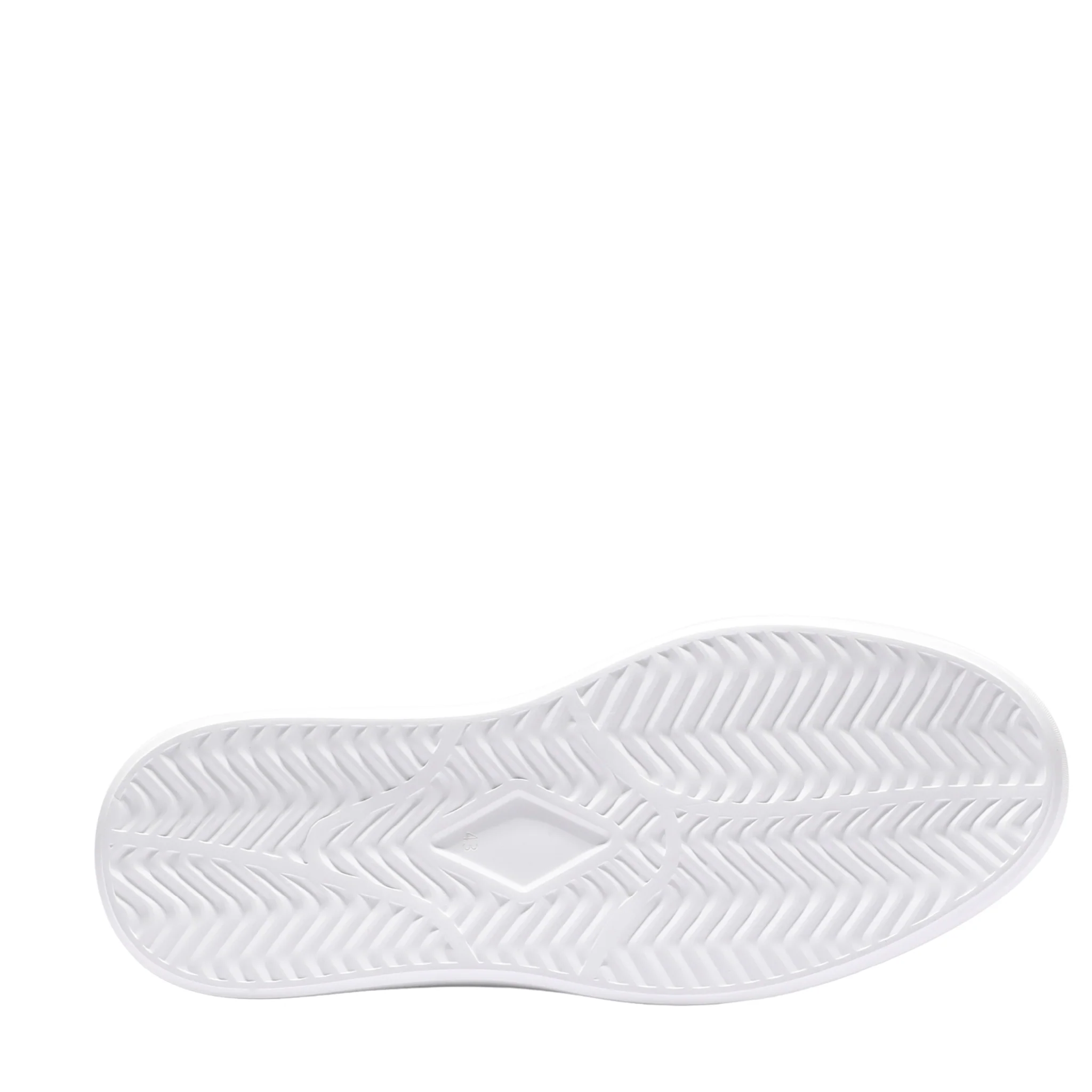 Mens Android Homme Navy Manhattan Quilted Suede Trainers - Image 3