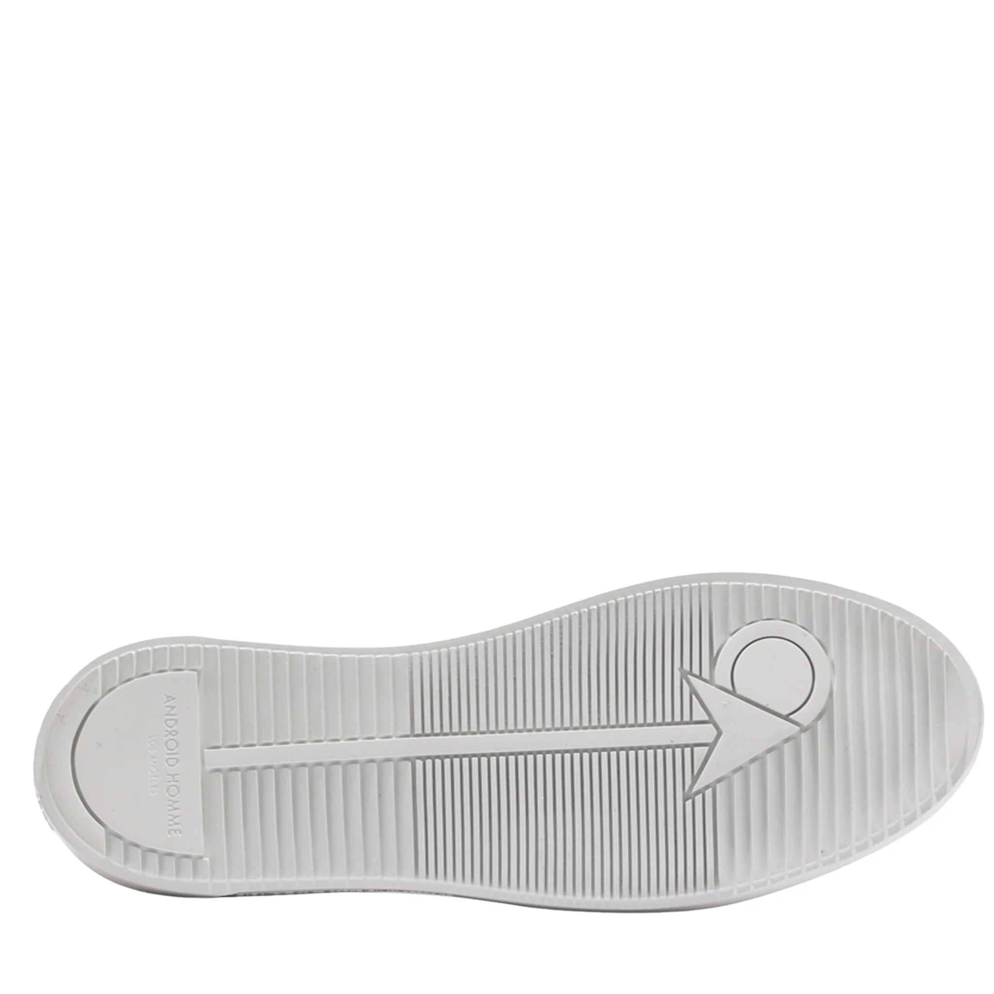 Mens Android Homme White/Navy/Grey/Taupe Point Dume Trainers - Image 8