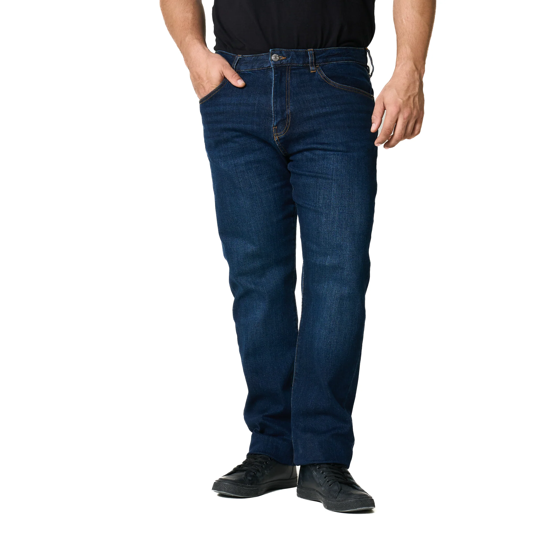 Mens Armani Exchange Dark Blue 069 Regular Fit Jeans - Image 5