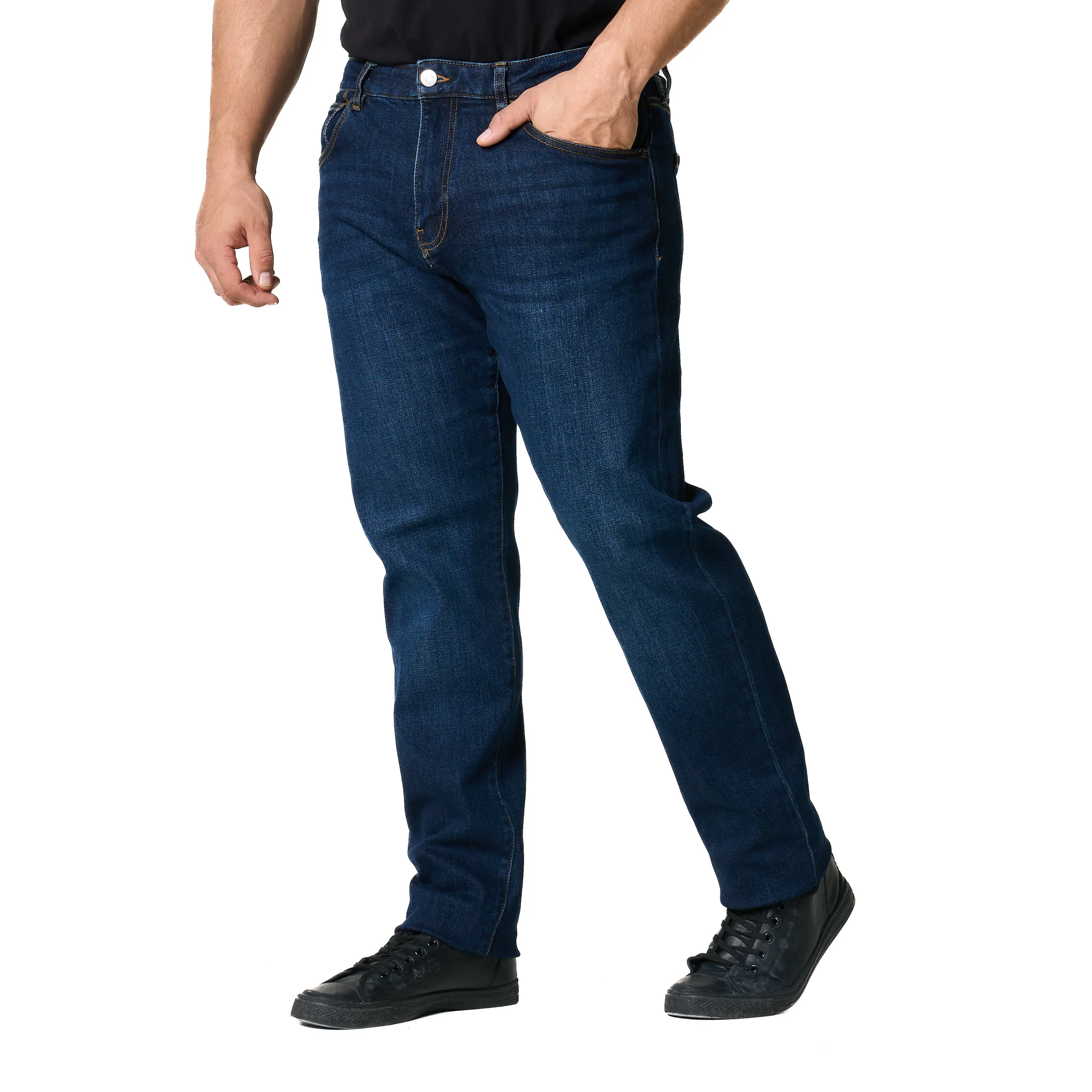 Mens Armani Exchange Dark Blue 069 Regular Fit Jeans - Image 7