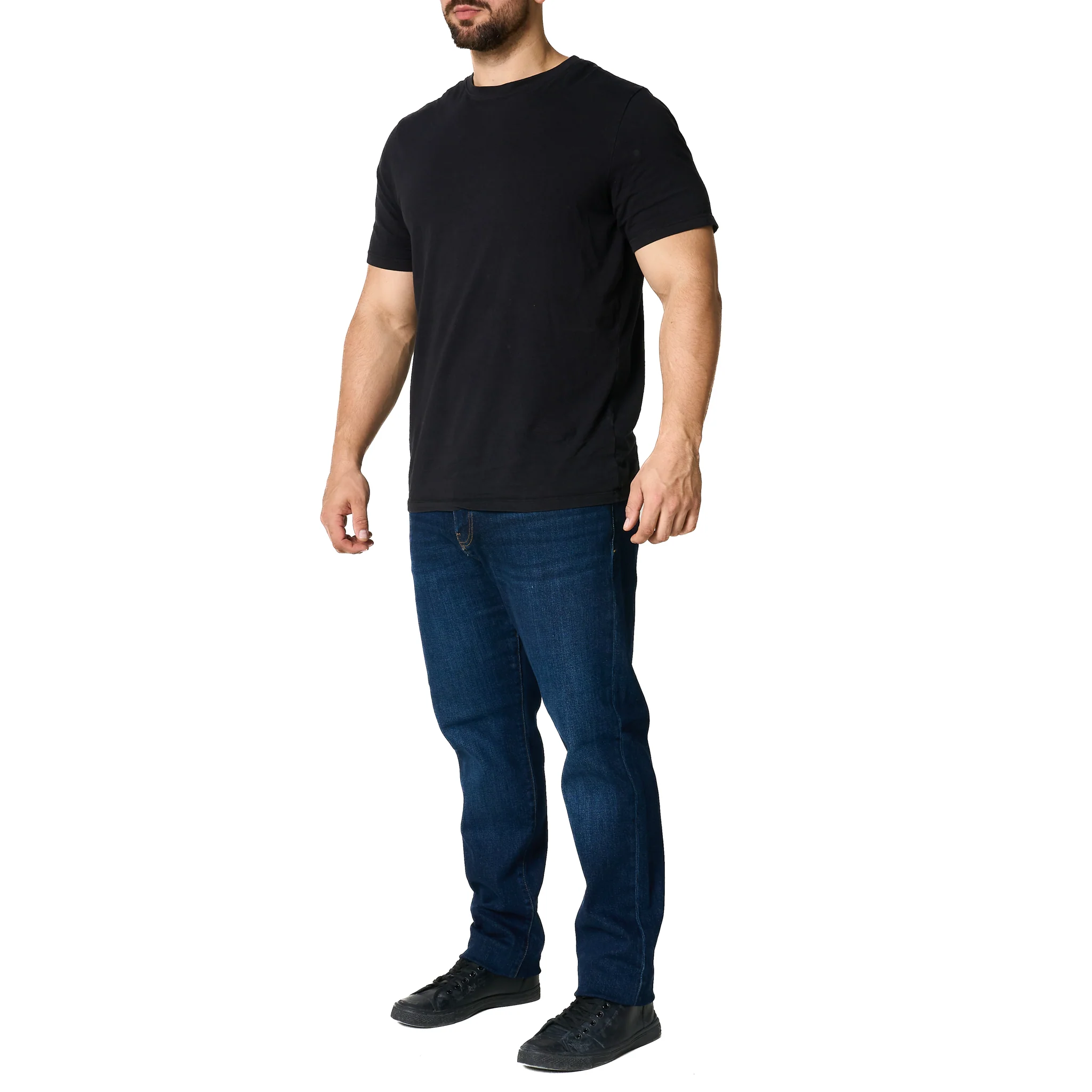 Mens Armani Exchange Dark Blue 069 Regular Fit Jeans - Image 9
