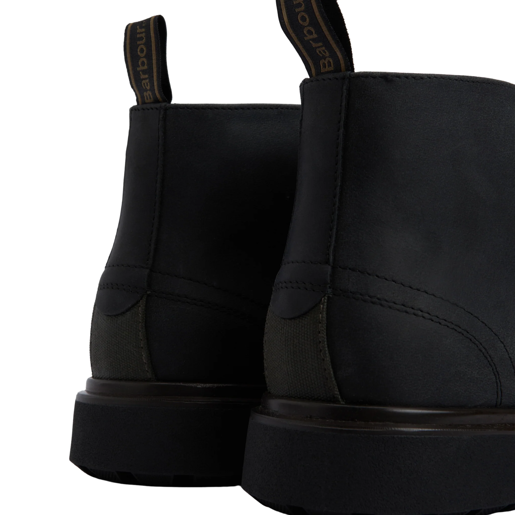 Mens Barbour Black Meays Chukka Boots - Image 2