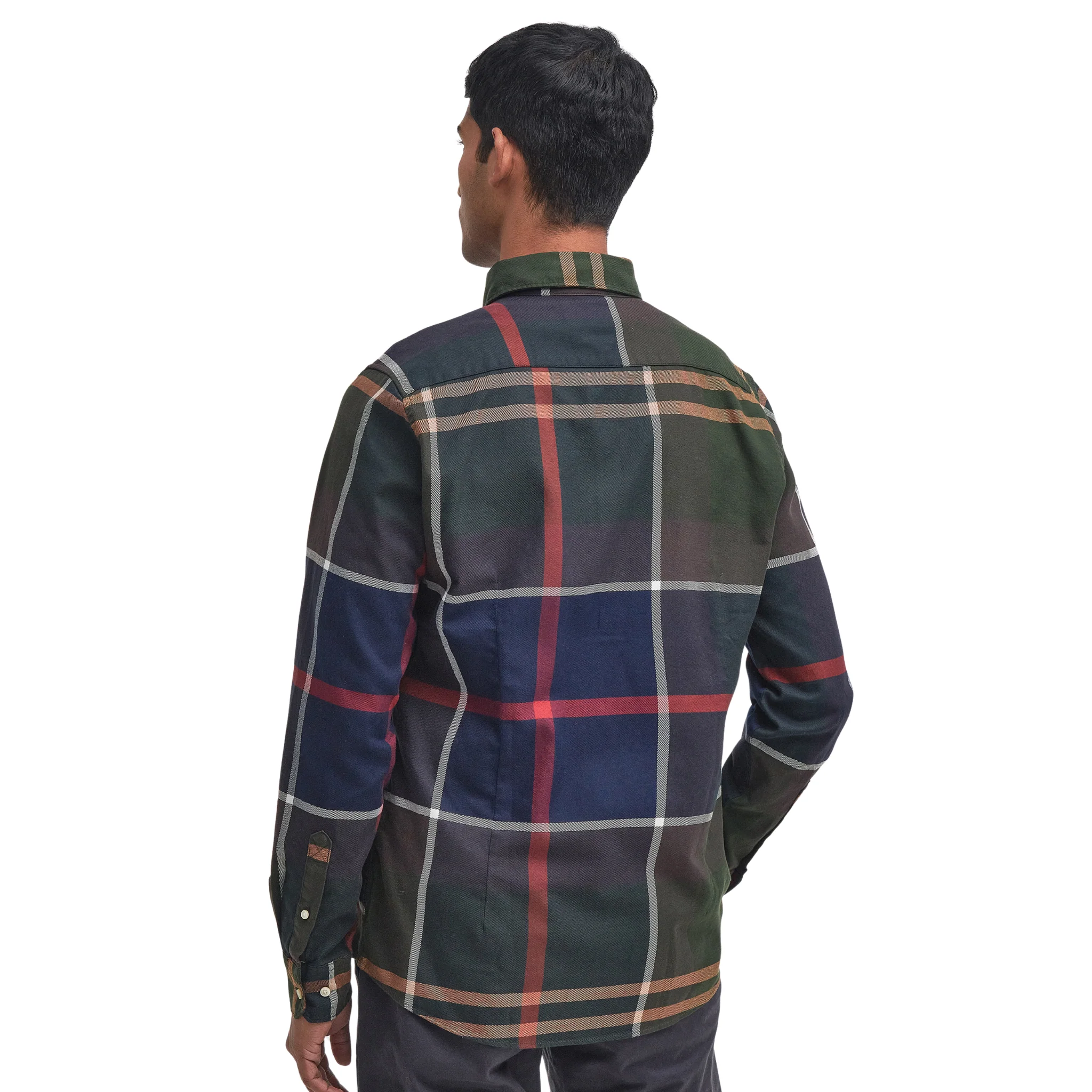 Mens Barbour Classic Tartan Dunoon Tailored L/s Shirt - Image 2