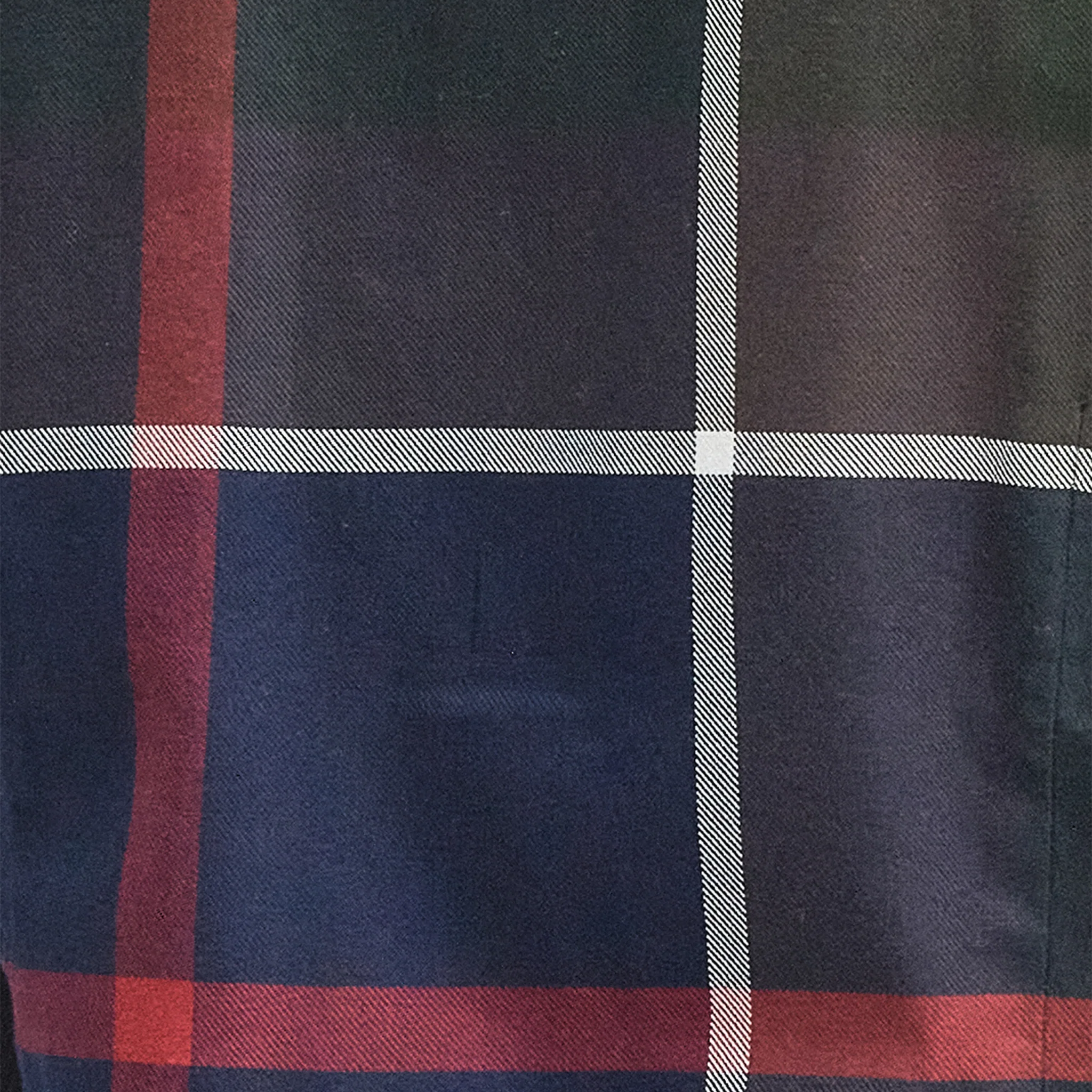 Mens Barbour Classic Tartan Dunoon Tailored L/s Shirt - Image 3