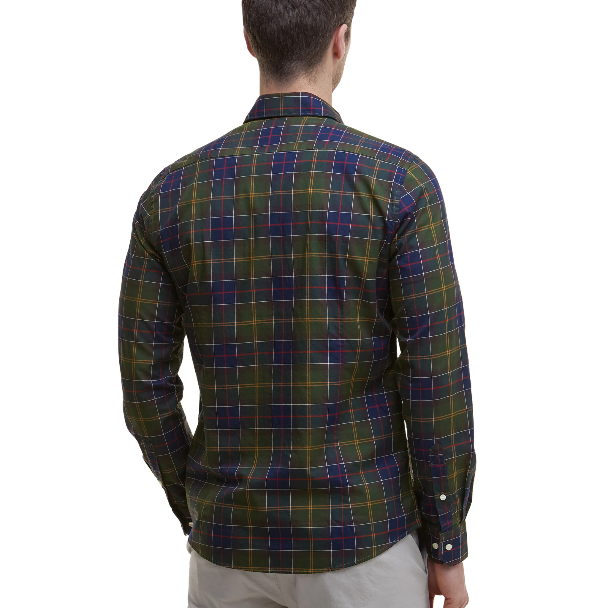 Mens Barbour Classic Tartan Wetheram Tailored L/s Shirt - Image 3