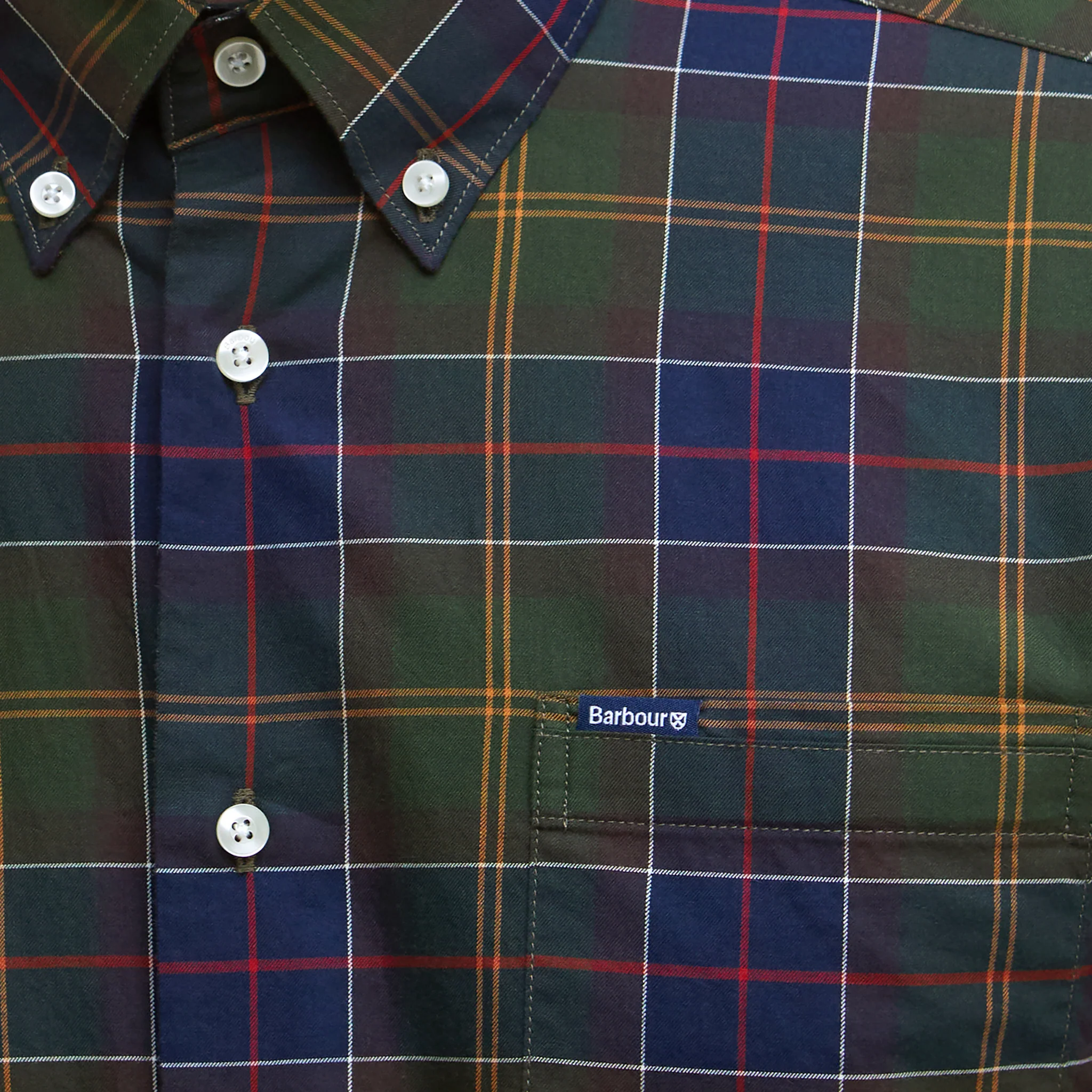 Mens Barbour Classic Tartan Wetheram Tailored L/s Shirt - Image 6