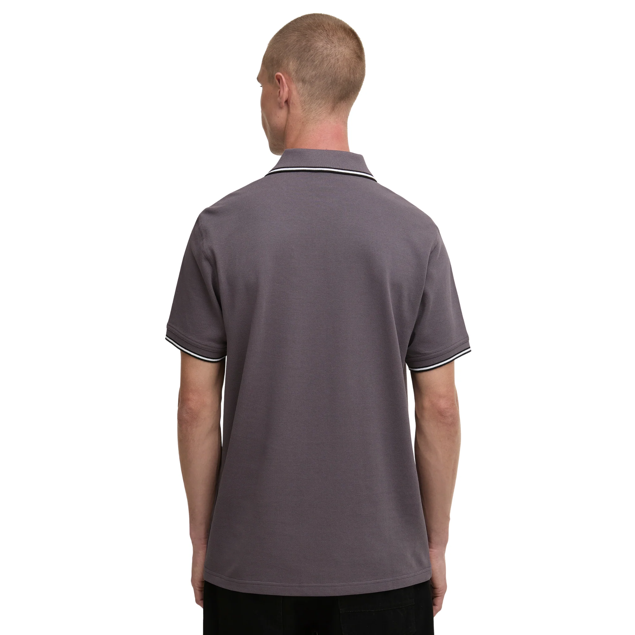 Mens Barbour International Aluminium Evan S/s Polo Shirt - Image 3