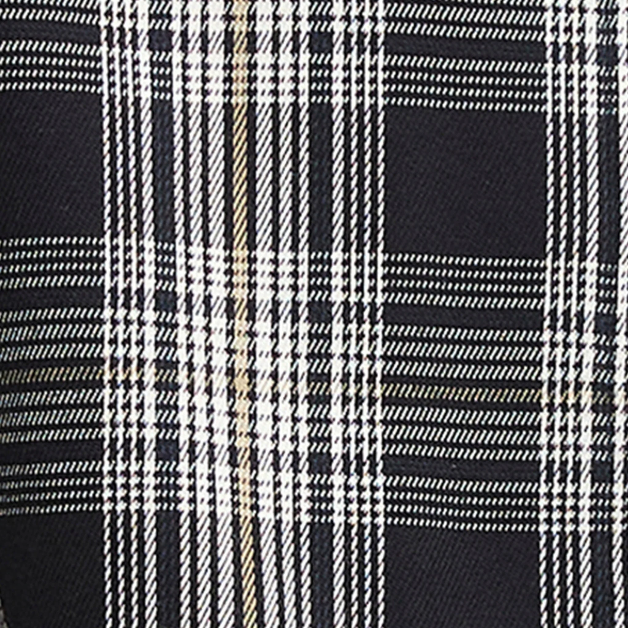 Mens Barbour International Black Seafield Check Overshirt - Image 5
