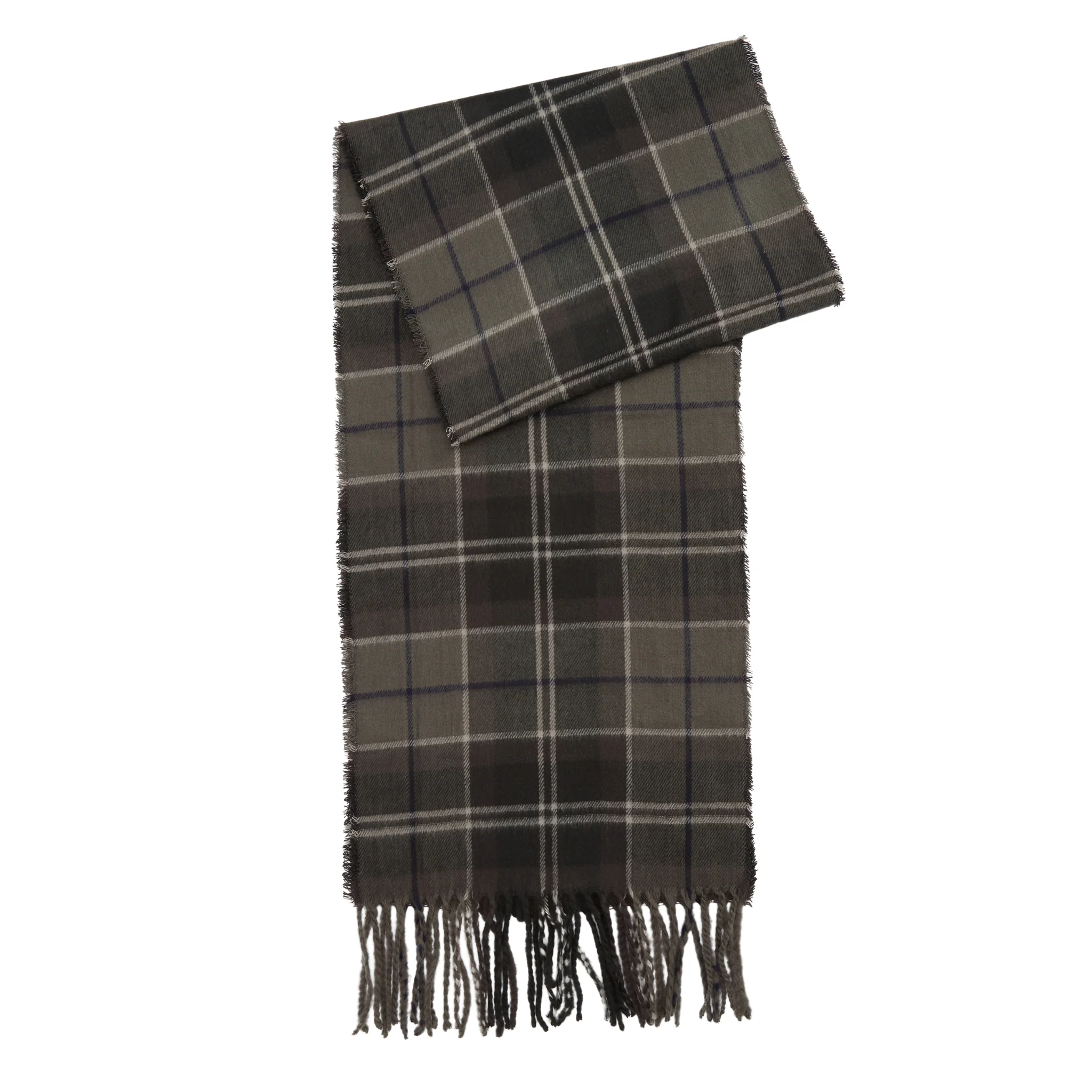 Mens Barbour International Black Sweeper Beanie & Scarf Gift Set - Image 4