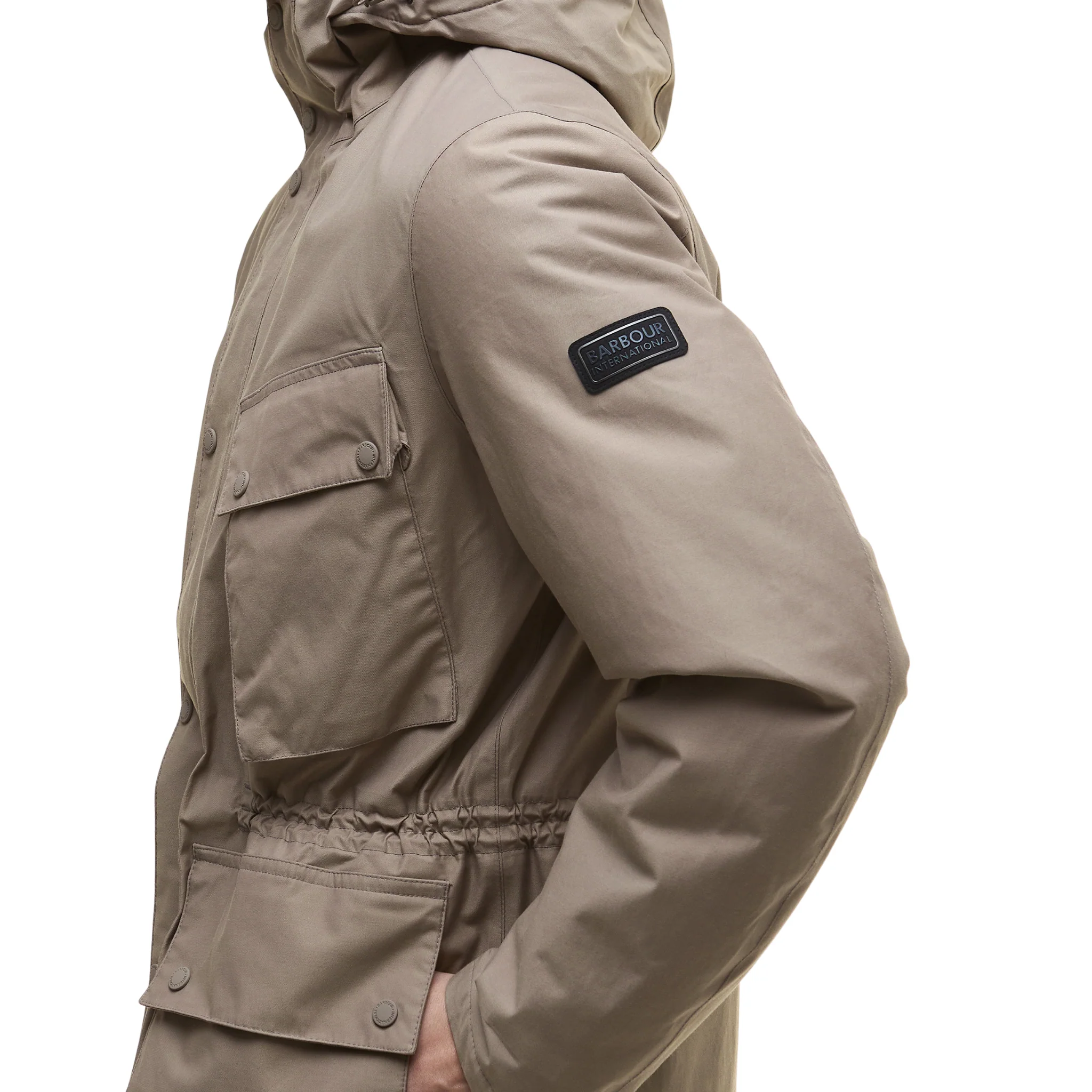 Mens Barbour International Brindle Endley Waterproof Jacket - Image 3