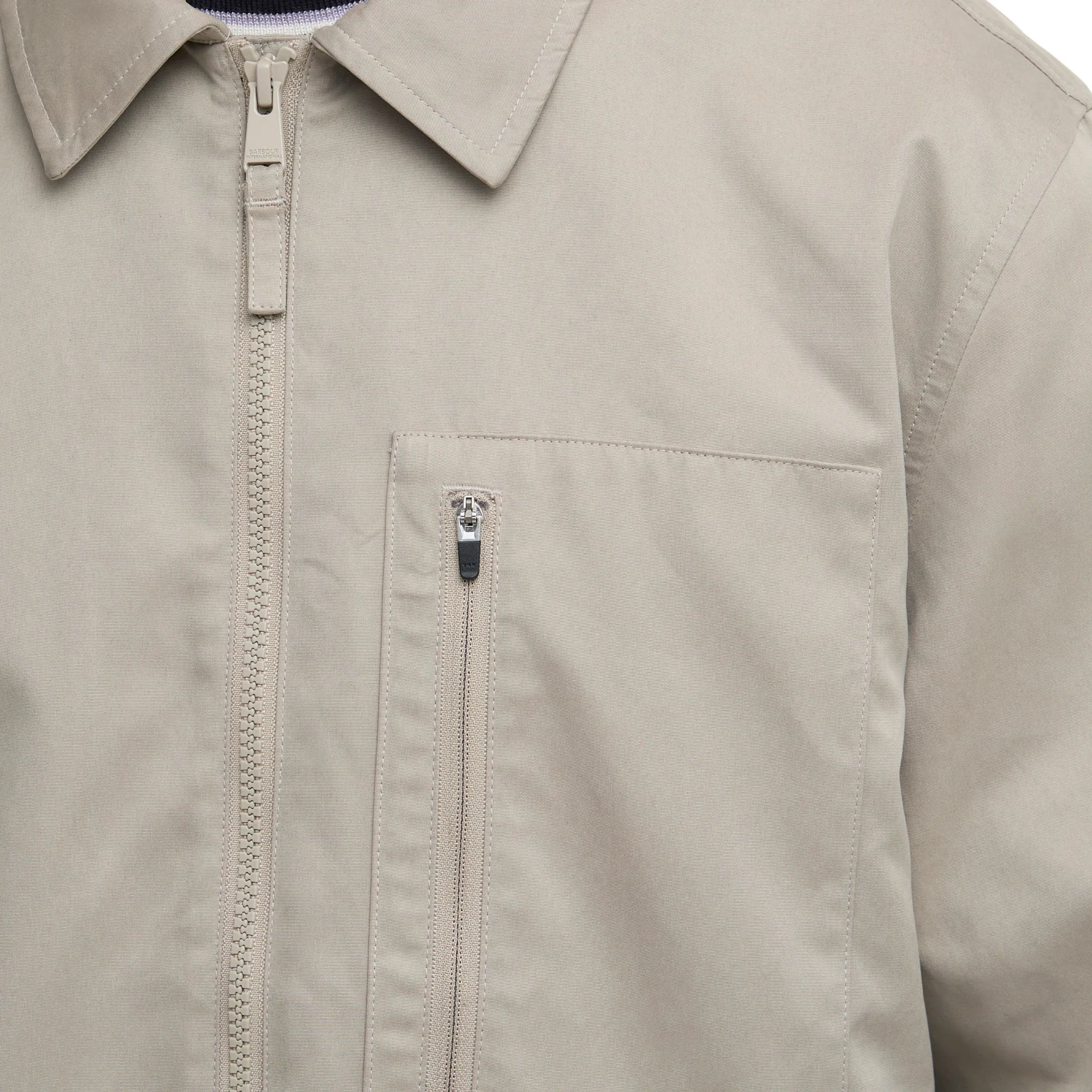 Mens Barbour International Concrete Coil Overshirt - Image 5