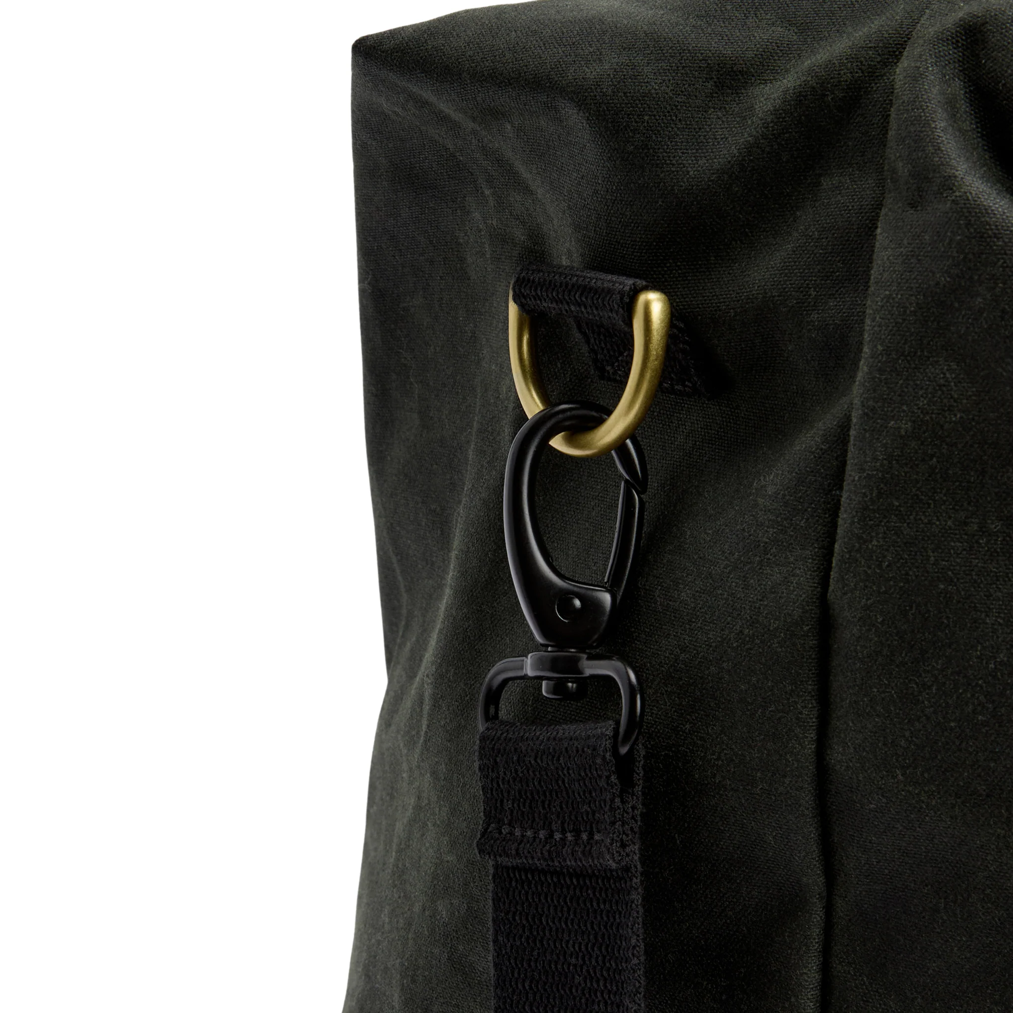 Mens Barbour Sage/Classic Tartan Field Wax Holdall - Image 6