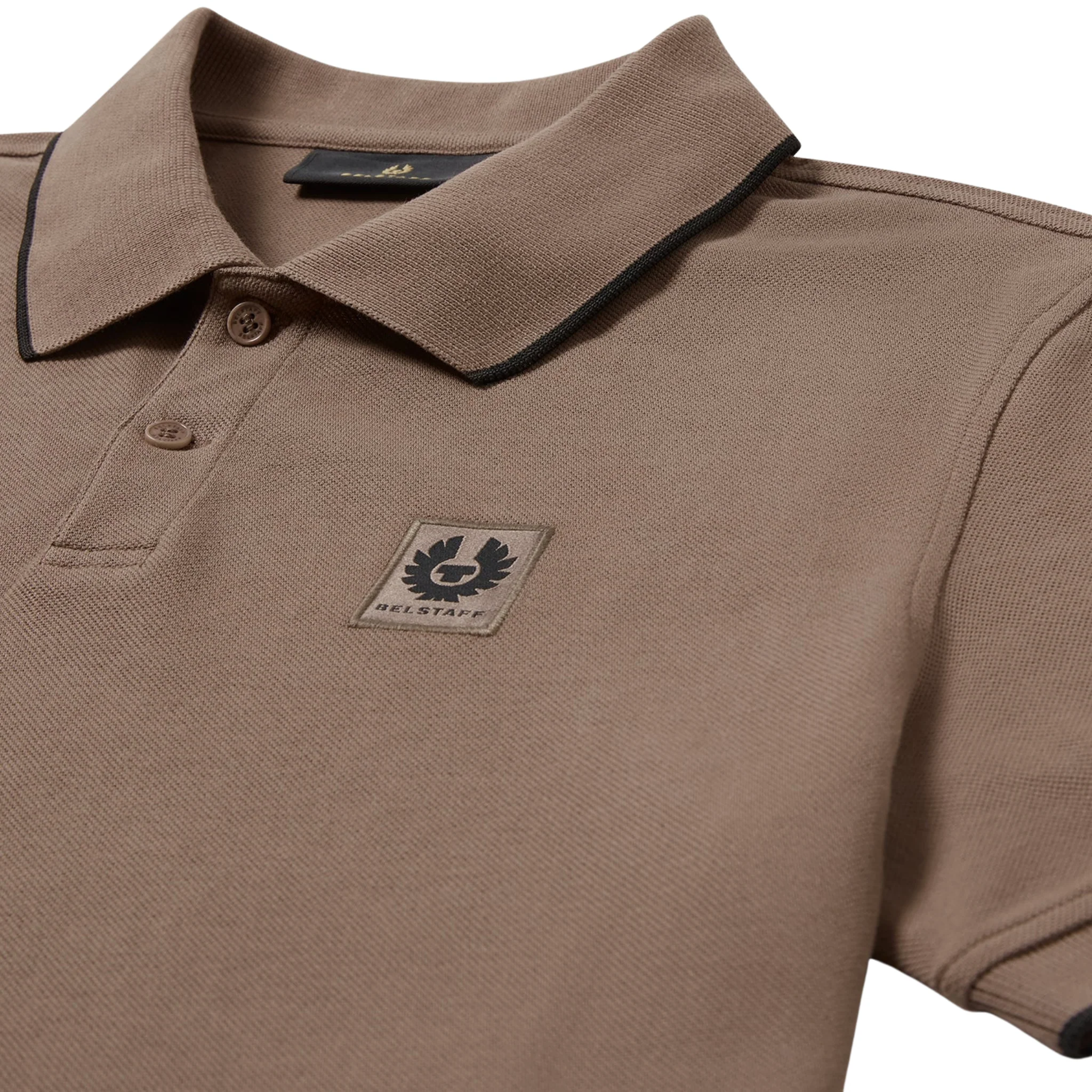 Mens Belstaff Asphalt Tipped S/s Polo Shirt - Image 2