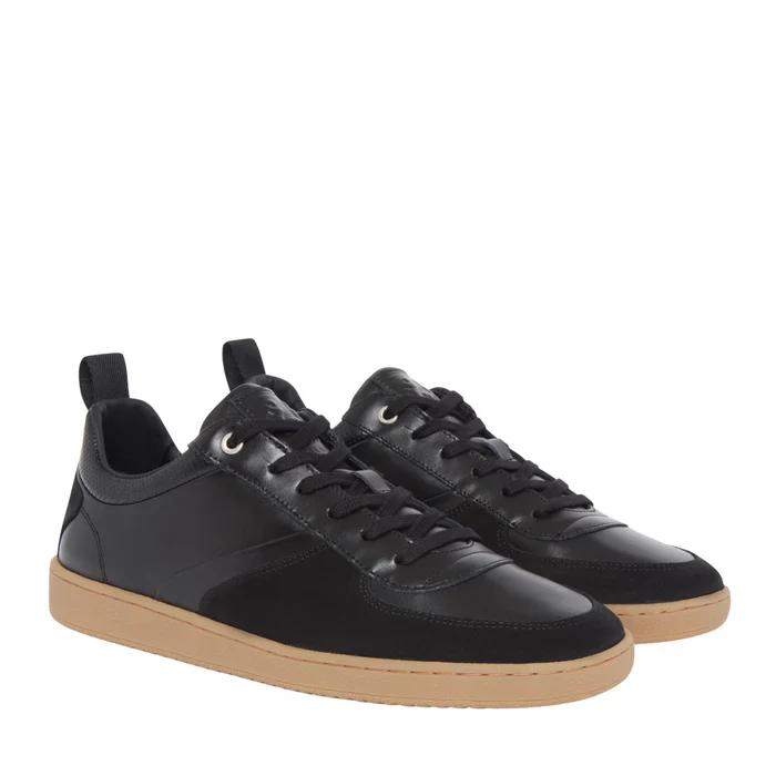Mens Belstaff Black Croft Trainers - Image 2