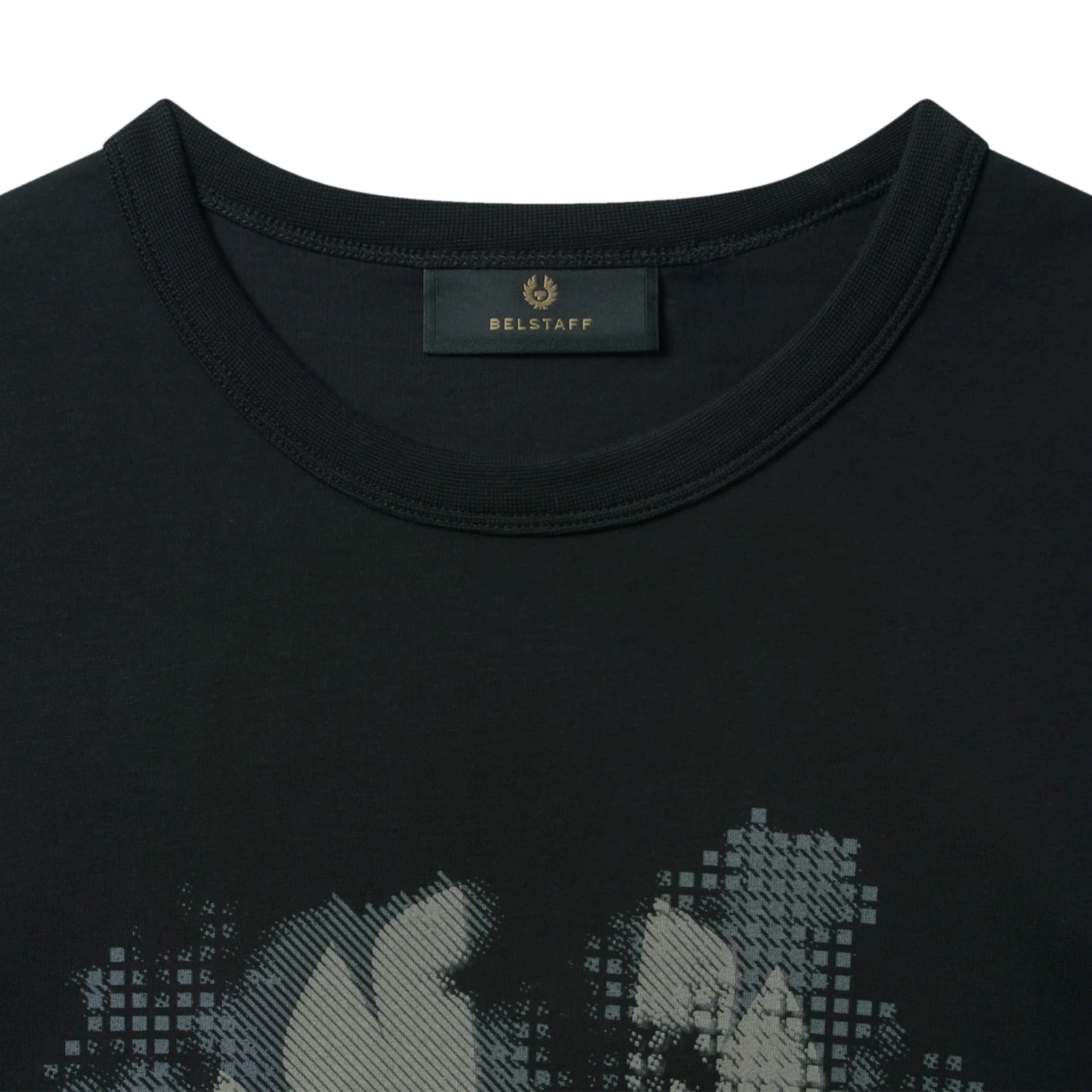 Mens Belstaff Black Metro Phoenix S/s T Shirt - Image 3