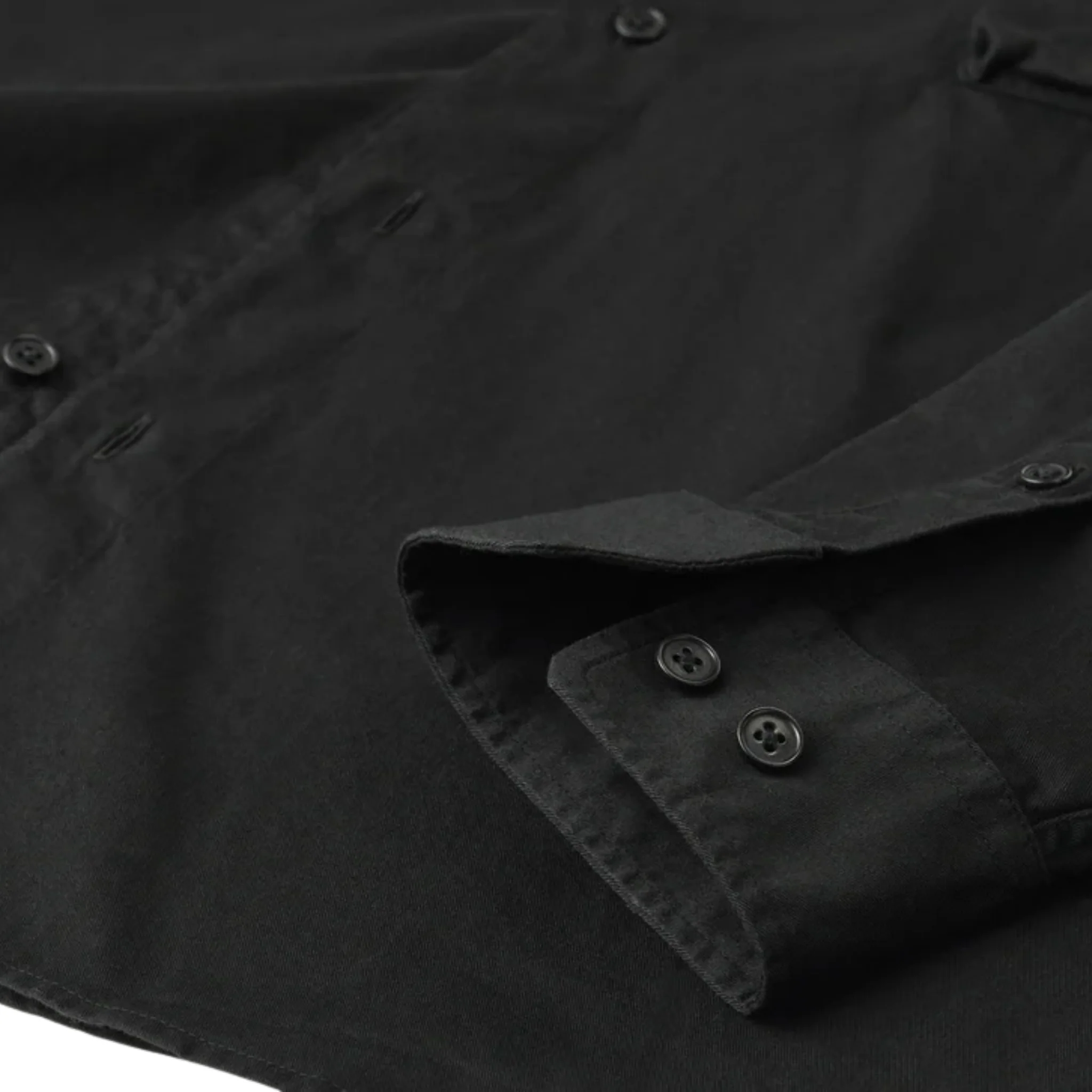 Mens Belstaff Black Scale L/s Shirt - Image 2