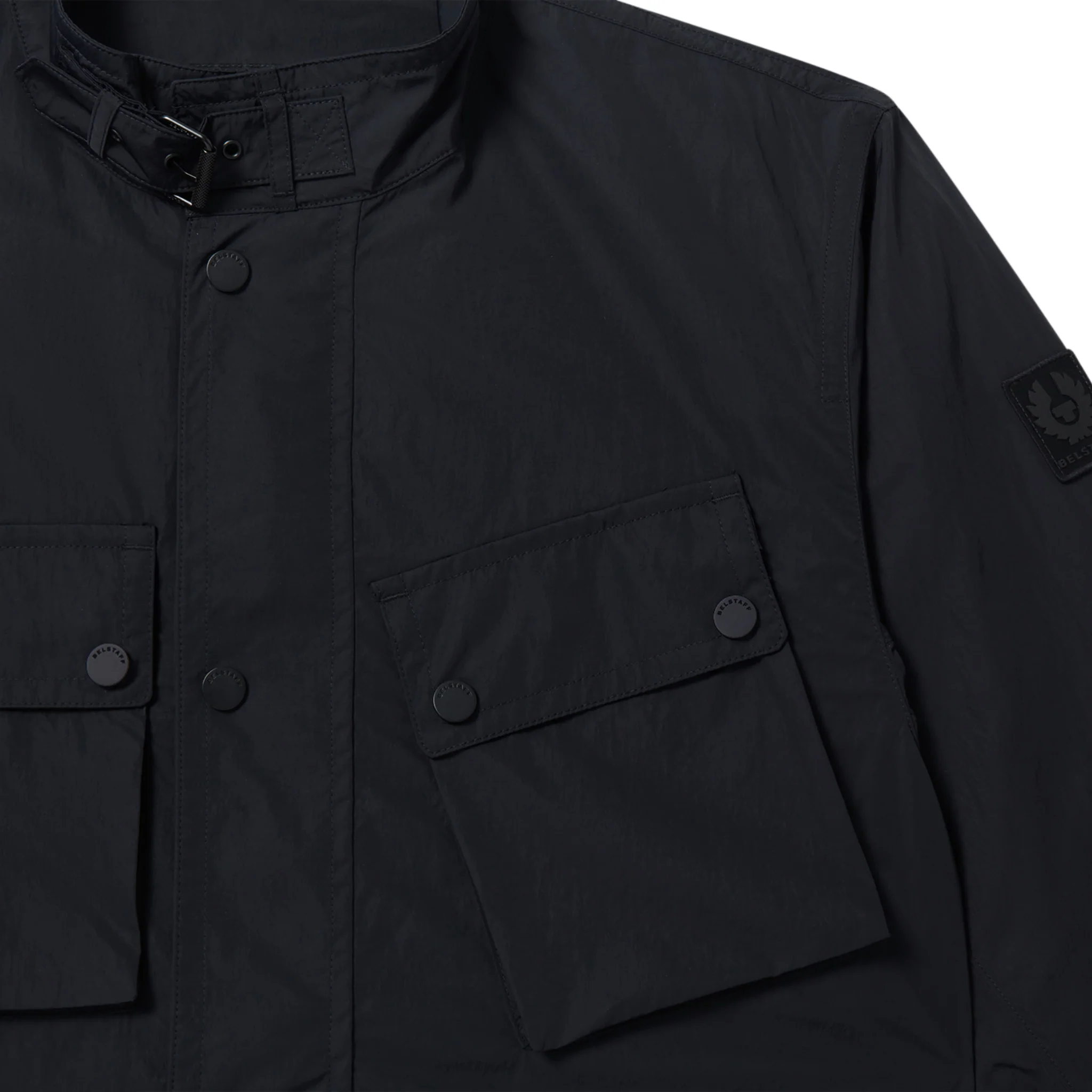 Mens Belstaff Black Service Fieldmaster Jacket - Image 4