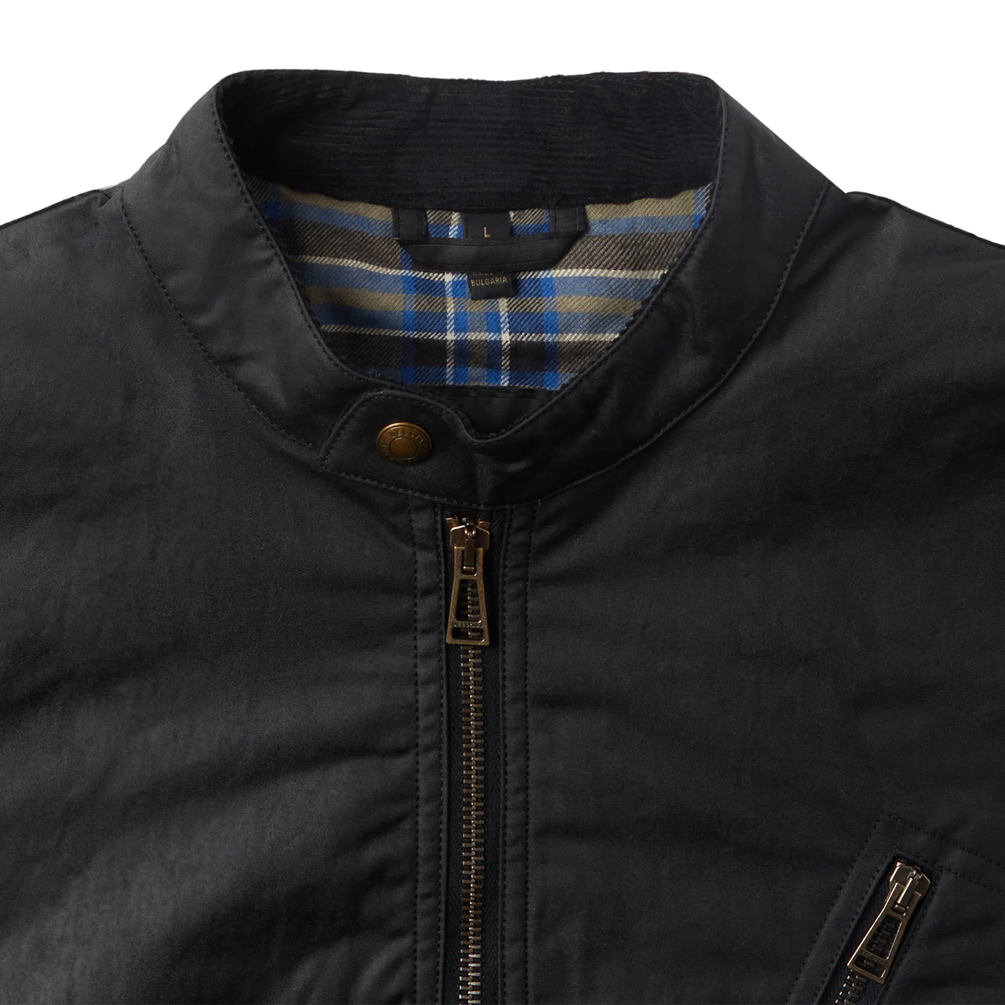 Mens Belstaff Black Sideline Waxed Cotton Jacket - Image 2