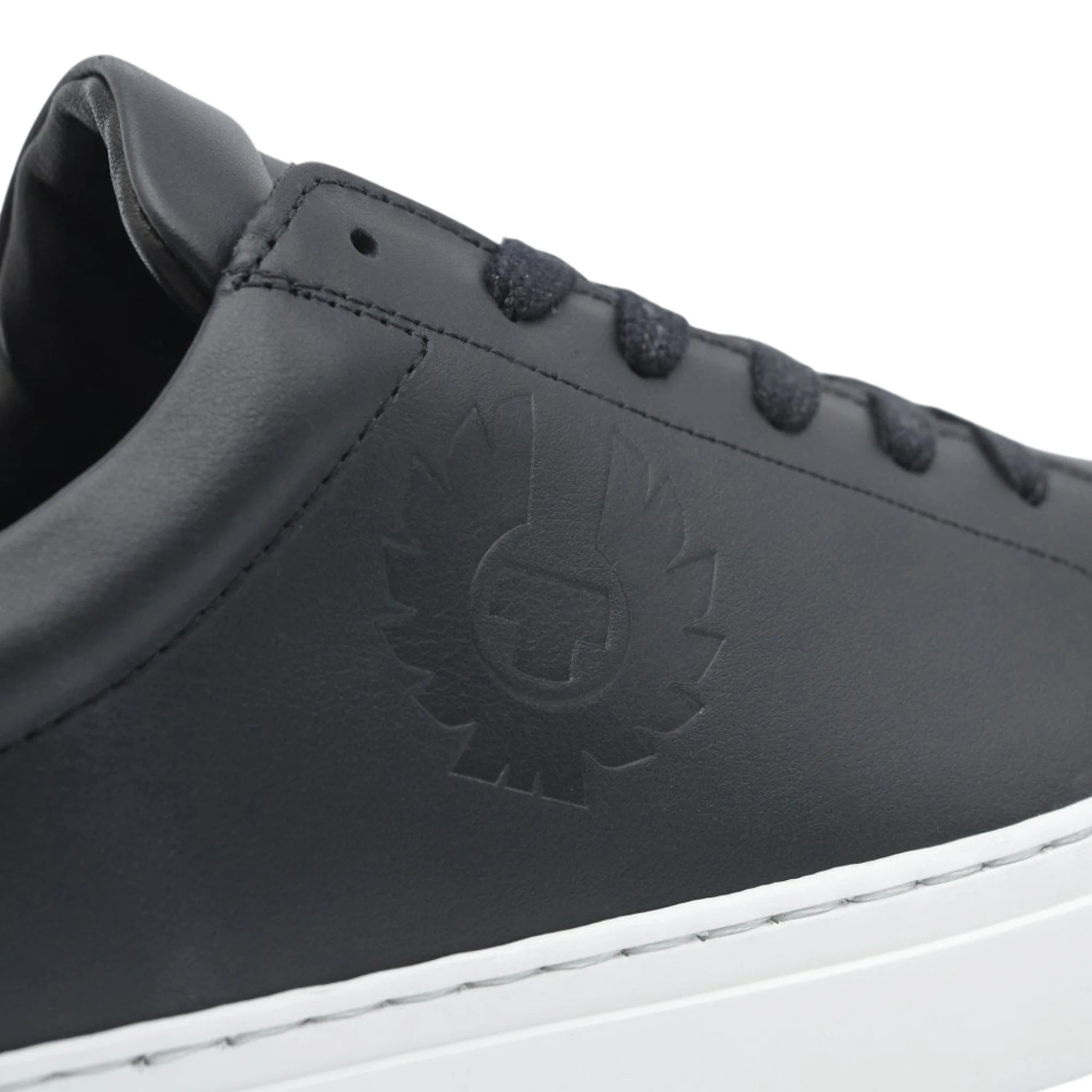 Mens Belstaff Black Walton Trainers - Image 3