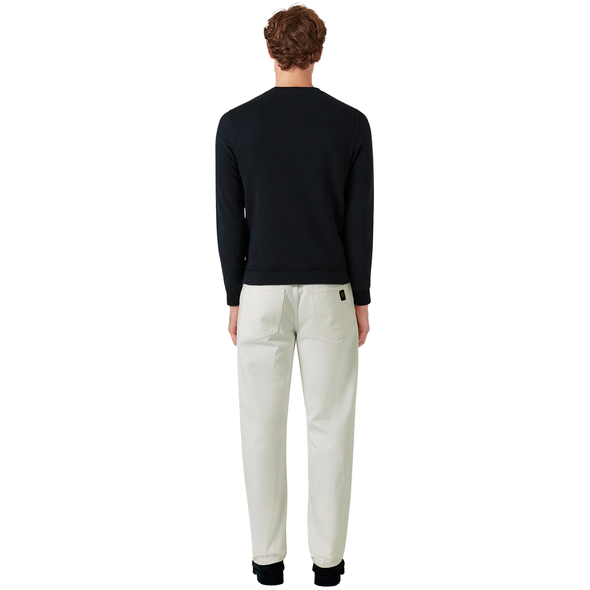 Mens Belstaff Dark Ink Branded Sweatshirt - Image 6