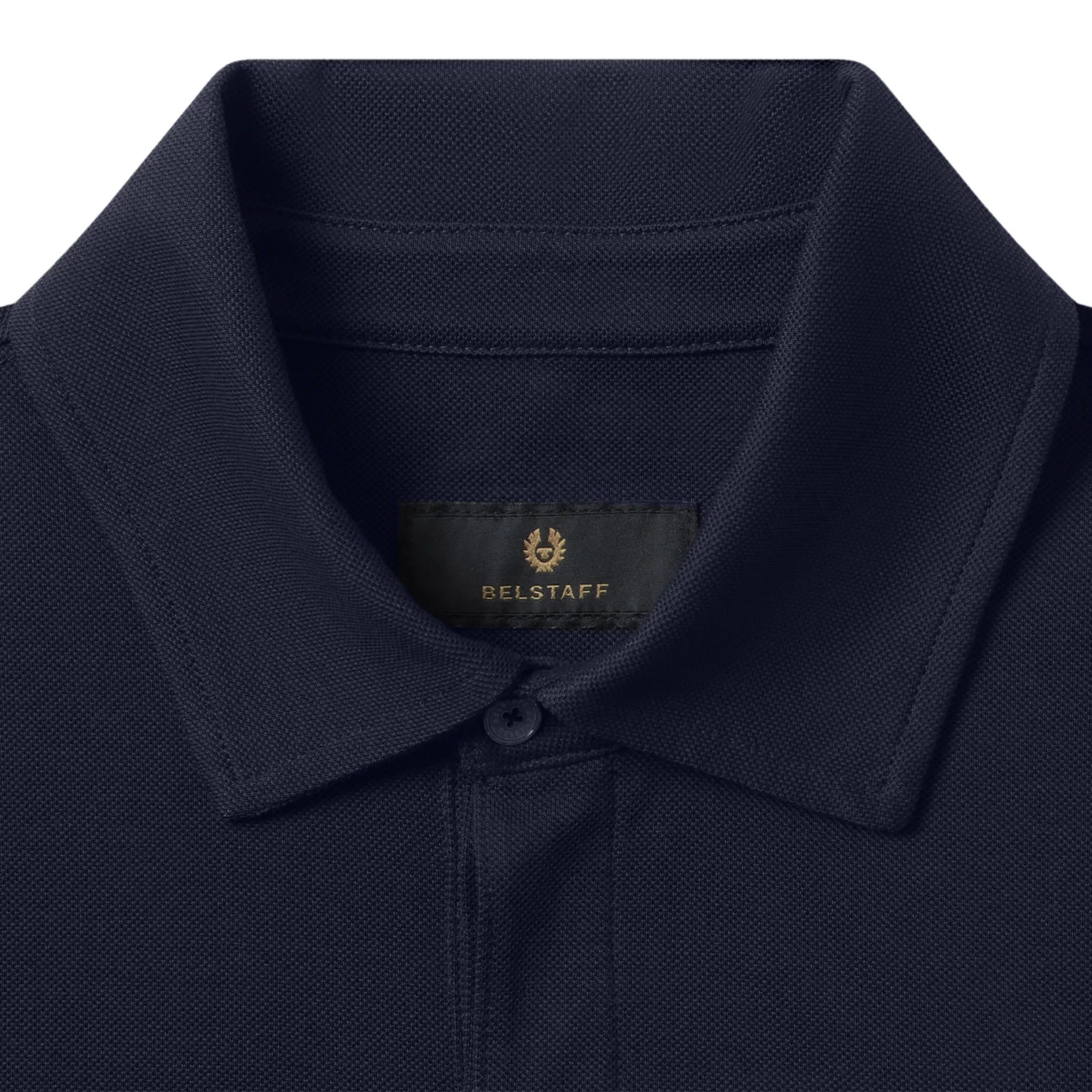 Mens Belstaff Dark Ink Curator S/s Polo Shirt - Image 2