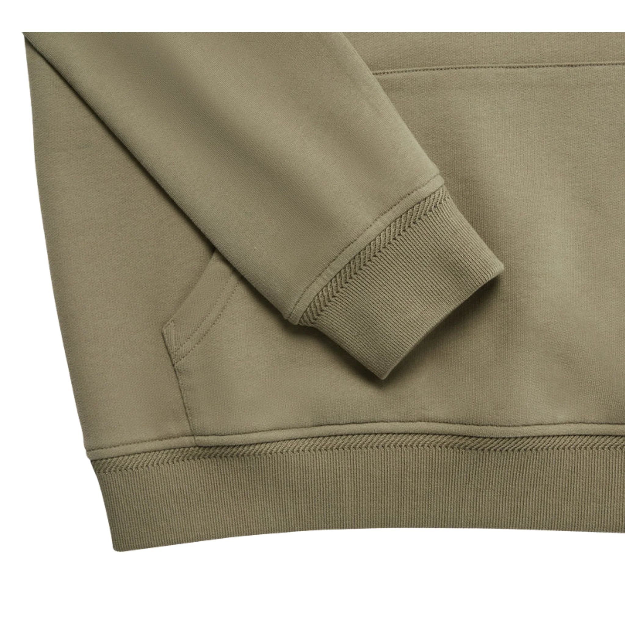 Mens Belstaff Fatigue Green Branded Hoodie - Image 3
