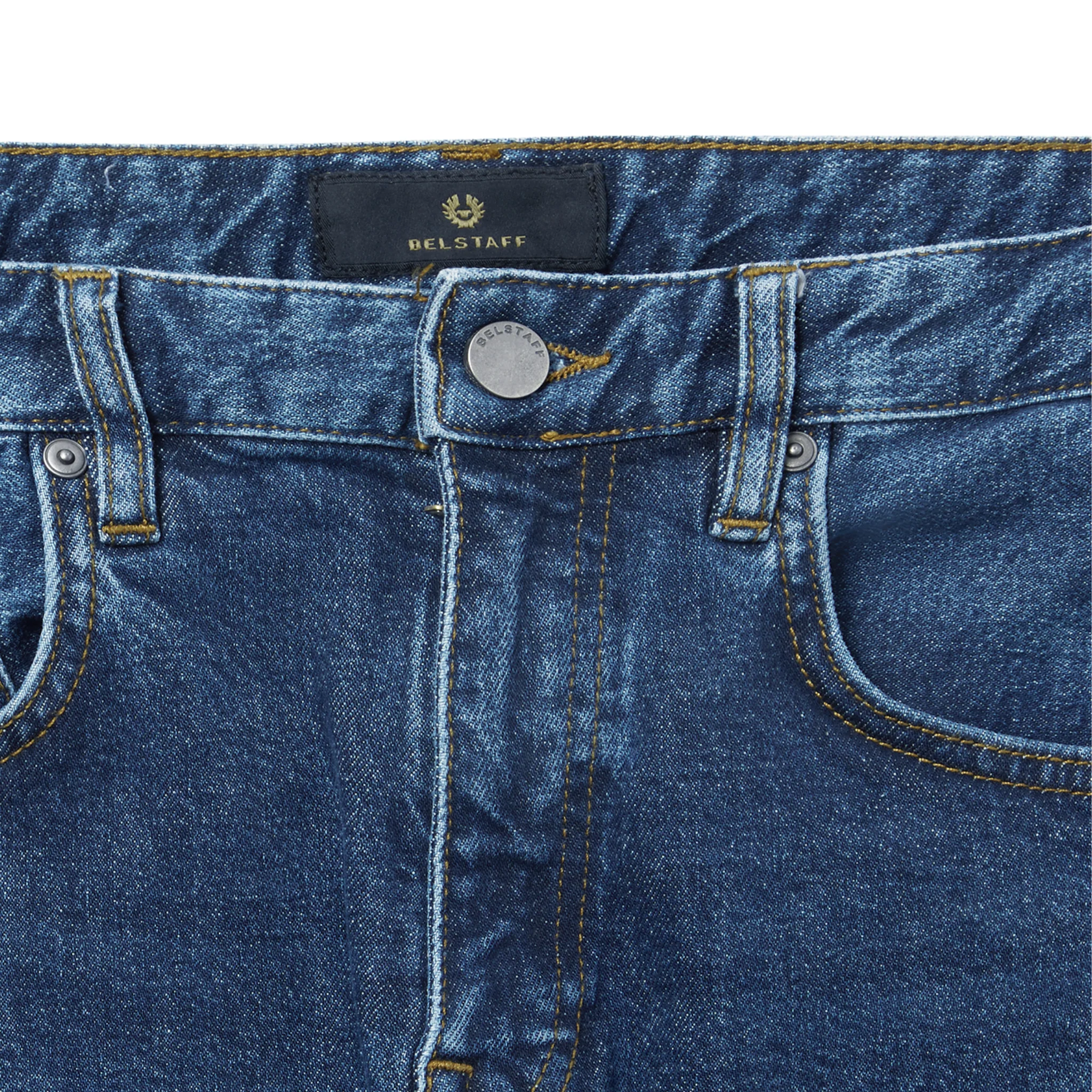 Mens Belstaff Indigo B69 Regular Fit Jeans - Image 3