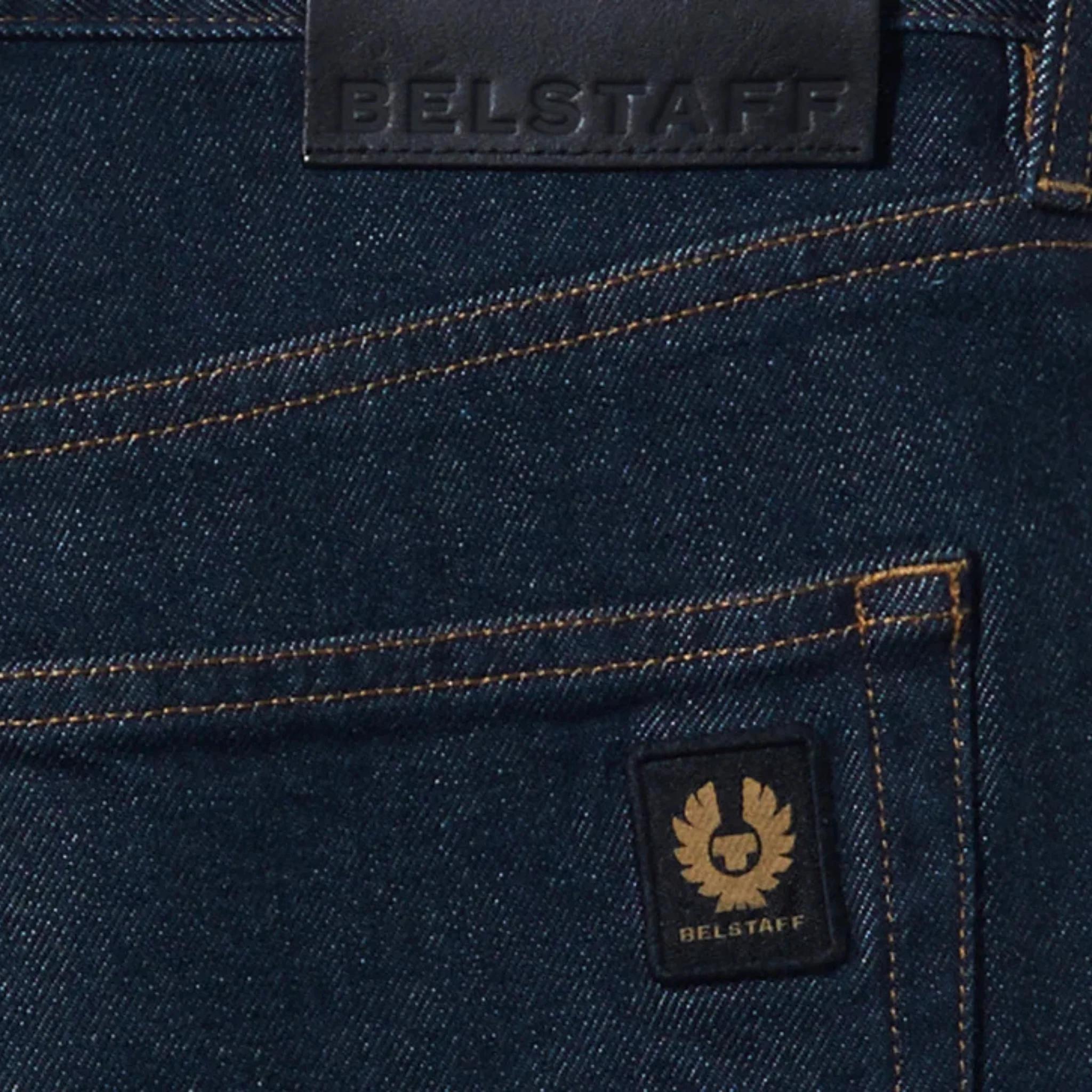 Mens Belstaff Indigo Longton Regular Fit Jeans - Image 5