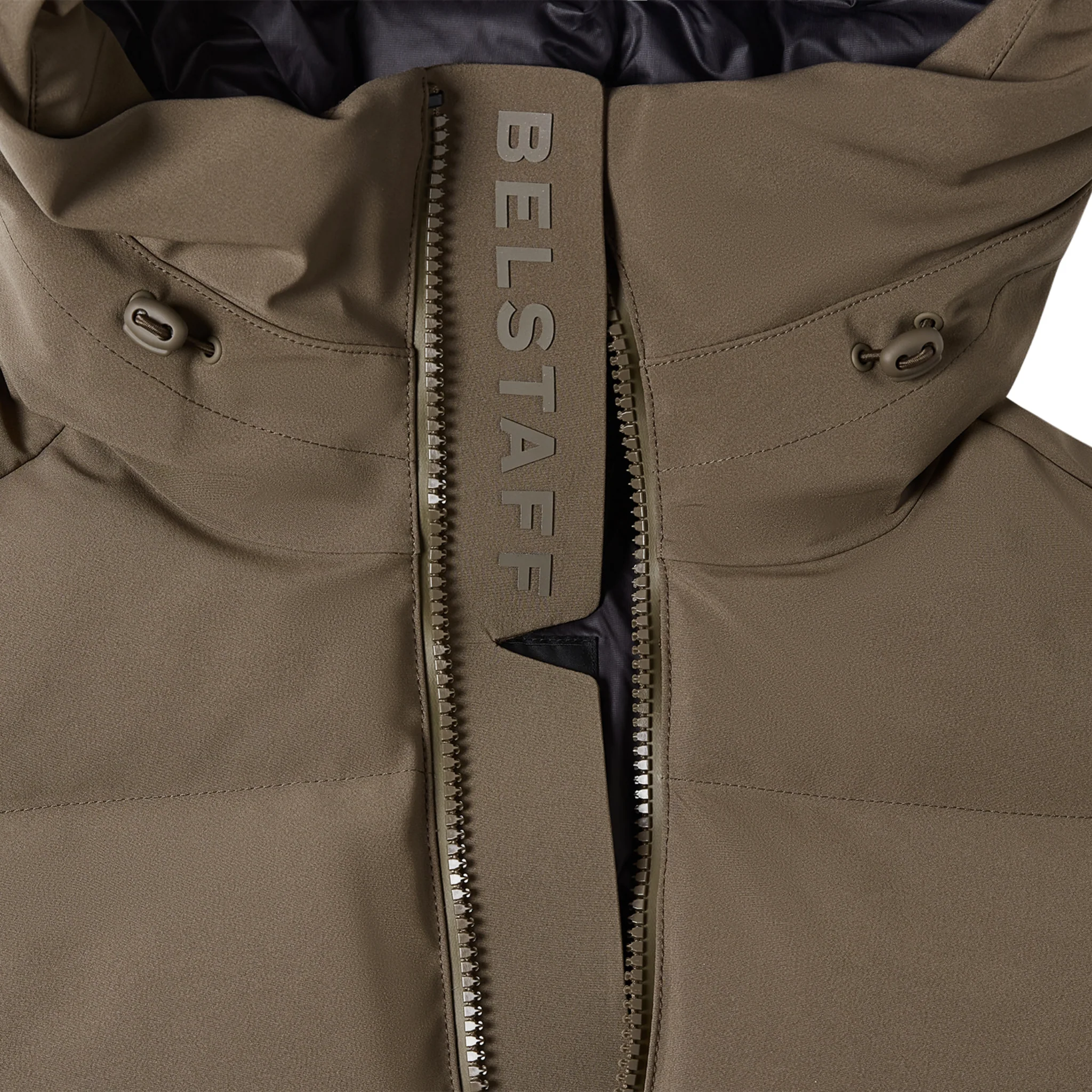 Mens Belstaff Major Brown Pulse Padded Jacket - Image 2